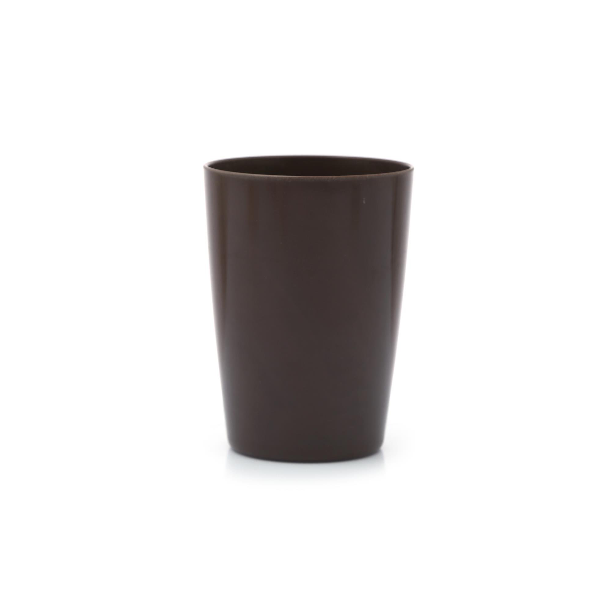 2 Adet Kalemlik Kahverengi Melamin Ofis Gereci 8X8X11Cm 320Ml