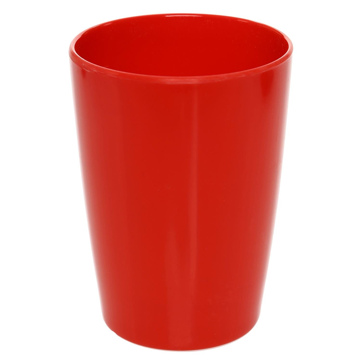 2 Adet Kalemlik Kırmızı Renkli Melamin Ofis Gereci 8X8X11Cm 320Ml