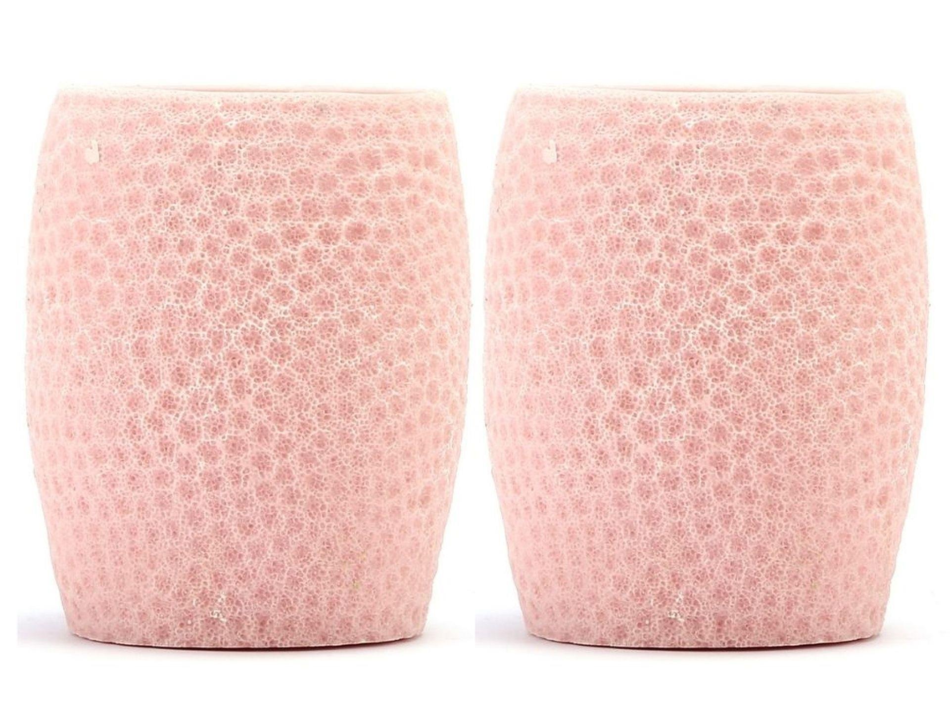 2 Adet Kalemlik Pembe Petek Ofis Gereci 8X8X10Cm 400Ml