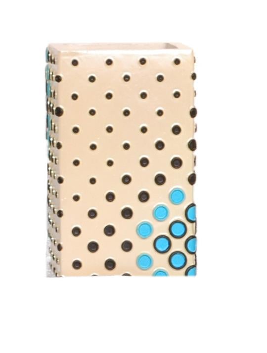 2 Adet Kalemlik Puanlı Model Ofis Gereci 6X6X10Cm 200Ml