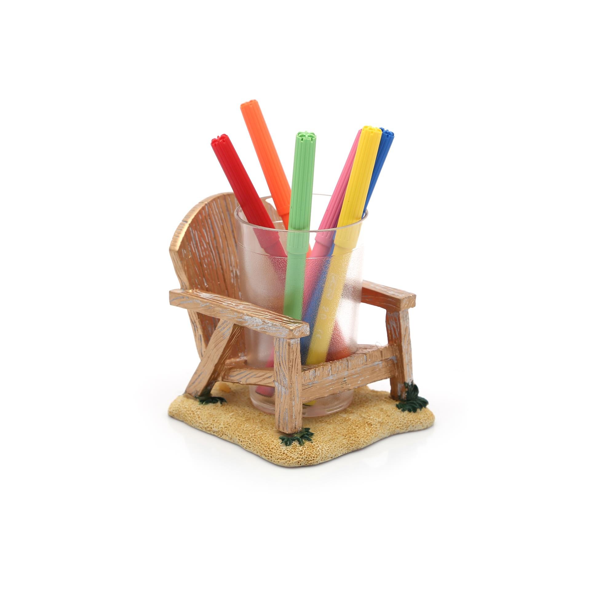 2 Adet Kalemlik Sandalye Model Ofis Gereci 13X11X10Cm 200Ml