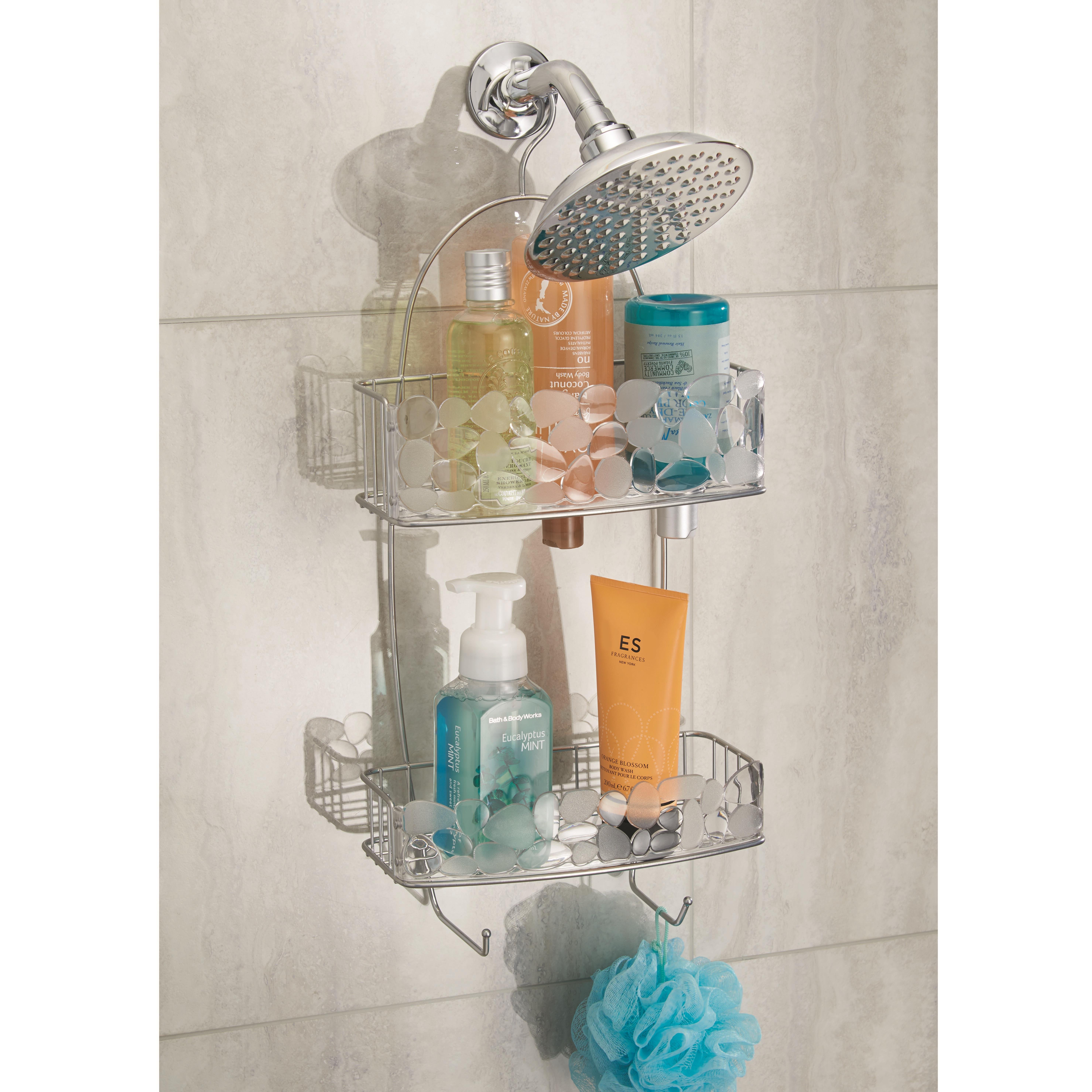 Banyo Duş Rafı Duş Hortumuna Asılabilir Vantuzlu 25X11X53Cm