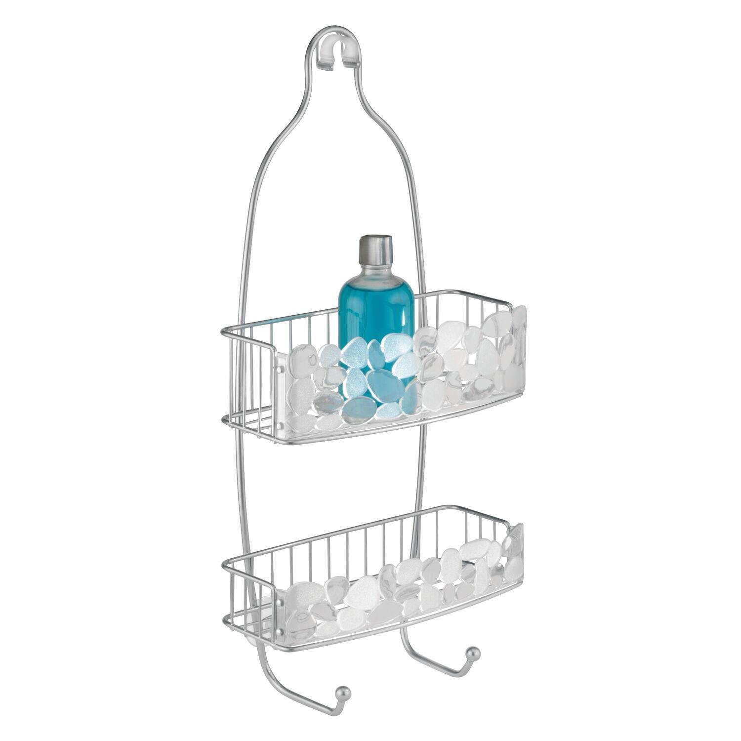 Banyo Duş Rafı Duş Hortumuna Asılabilir Vantuzlu 25X11X53Cm