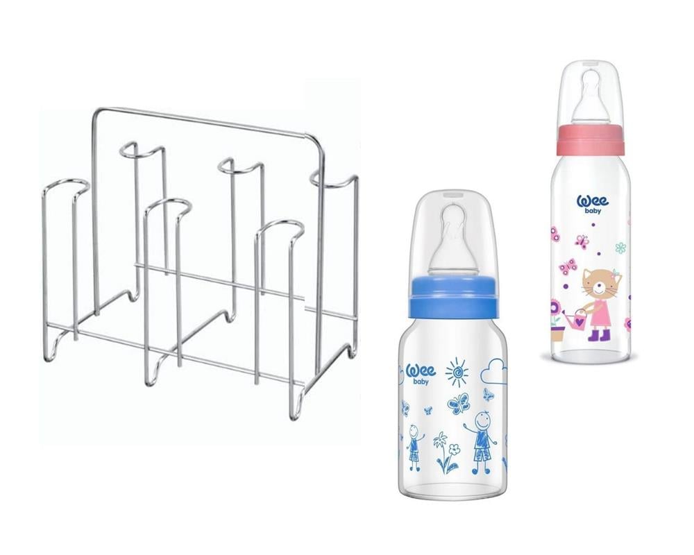 Biberon Kurutmalık,Tezgah Üstü 17x11x18cm