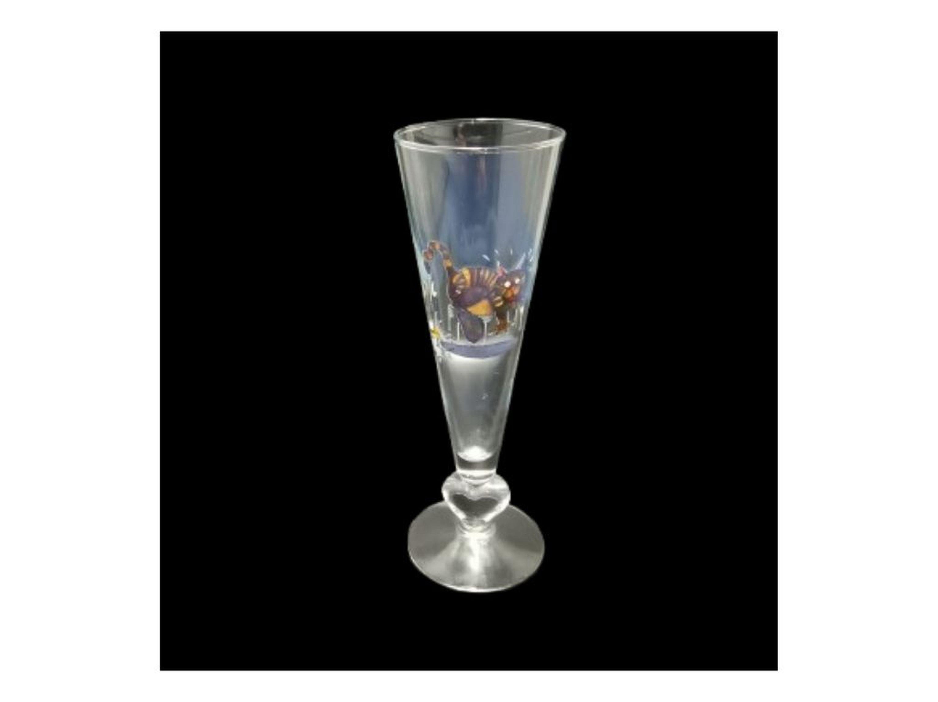 Cam Kadeh,Şarap,Şampanya,Kokteyl  Bardak Seti 6 Adet Italyan Tasarım 6,2X6,2X20Cm