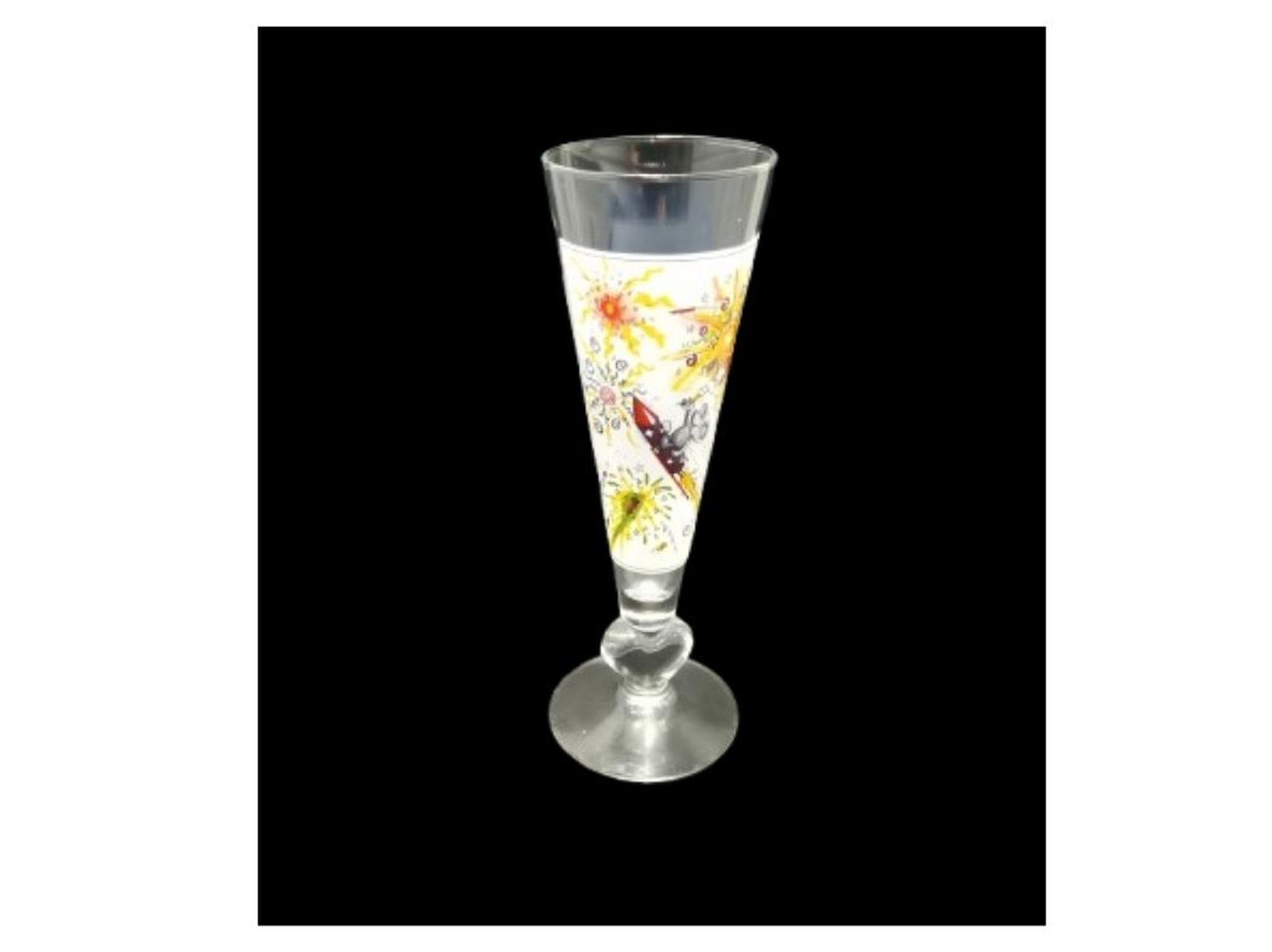 Cam Kadeh,Şarap,Şampanya,Kokteyl  Bardak Seti 6 Adet Italyan Tasarım 6,2X6,2X20Cm