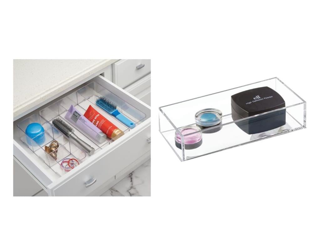 Çekmece İçi Kozmetik Ve Takı Düzenleyici Şeffaf 16x7x3cm