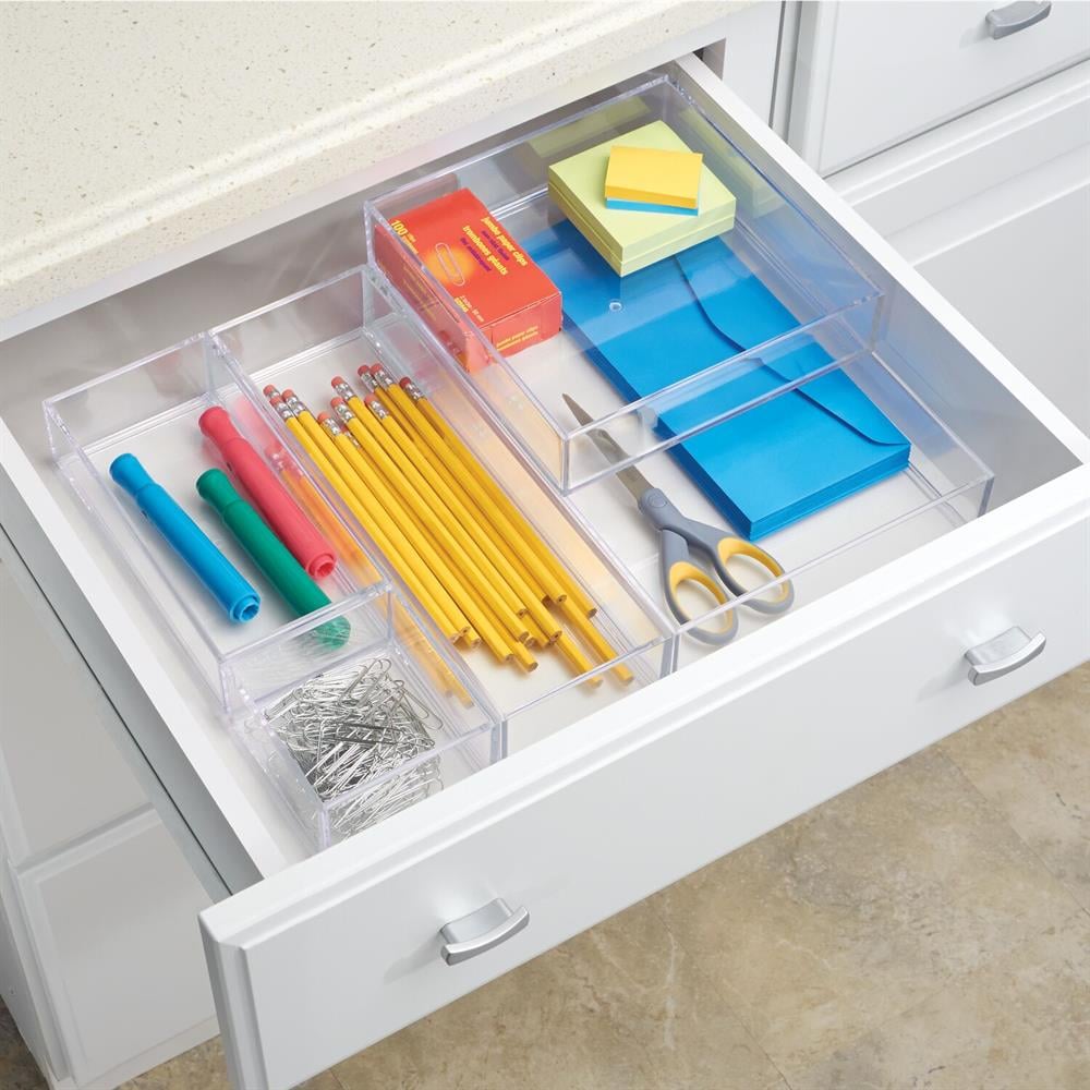 Çekmece İçi Kozmetik Ve Takı Düzenleyici Şeffaf 16x7x3cm