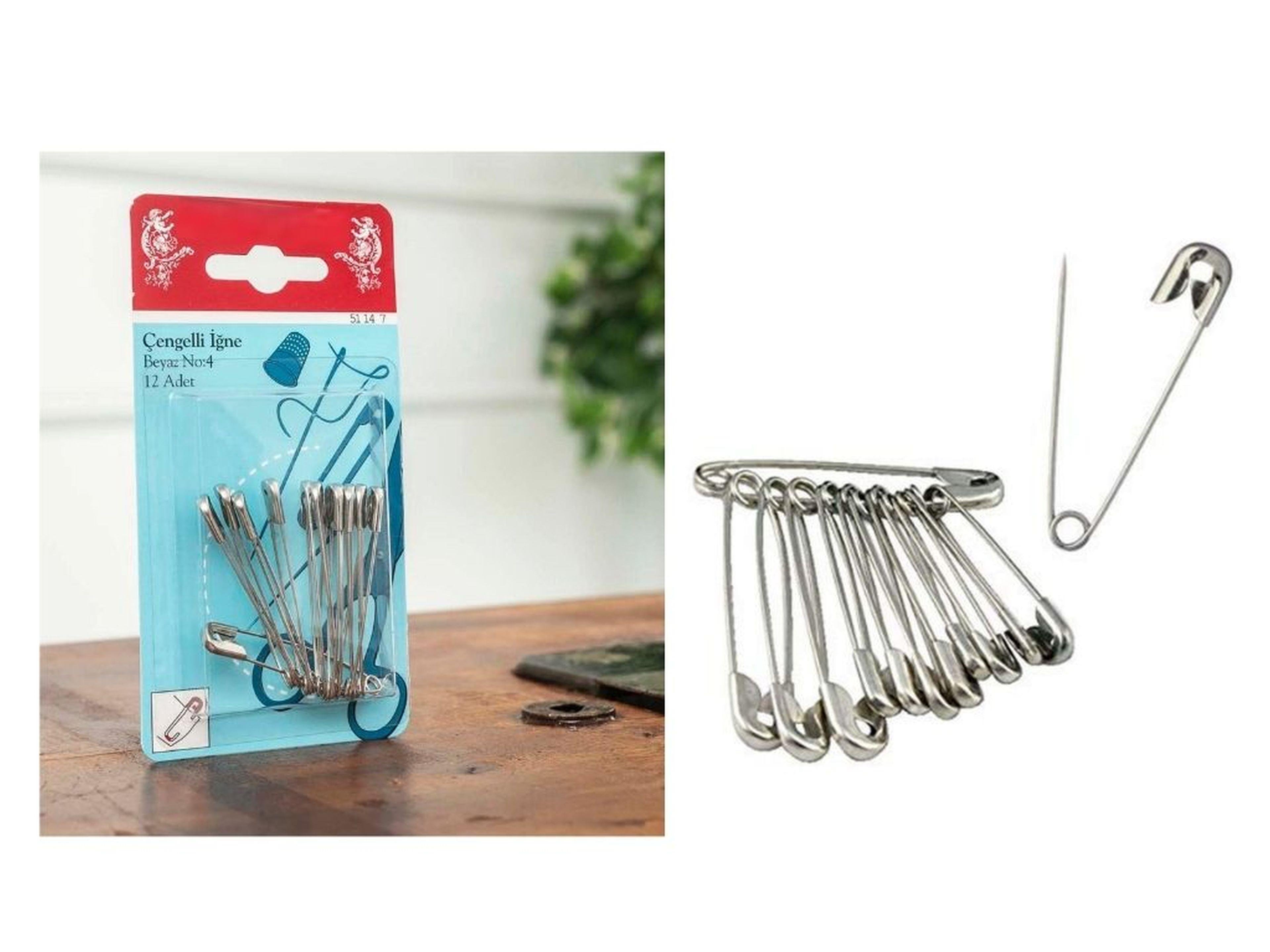 Çengelli İğne Set 12 Adet   4 Numara