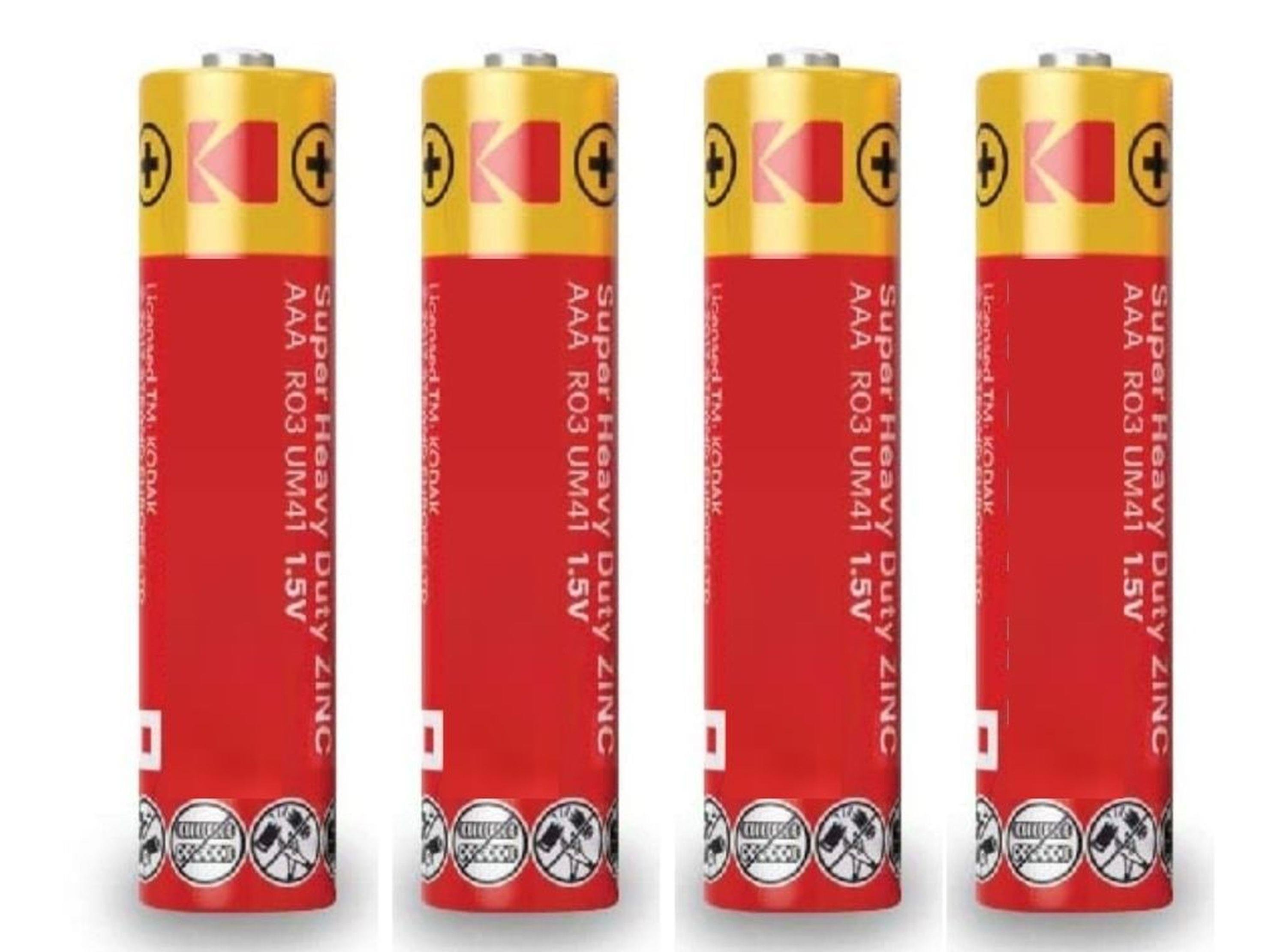 Çinko Karbon A4 Kalem Pil,4,Lü Set