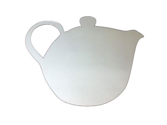 Defter Sticker,Laptop Sticker  Aynalı  Çaydanlık Şekilli 20X15X0,6Cm