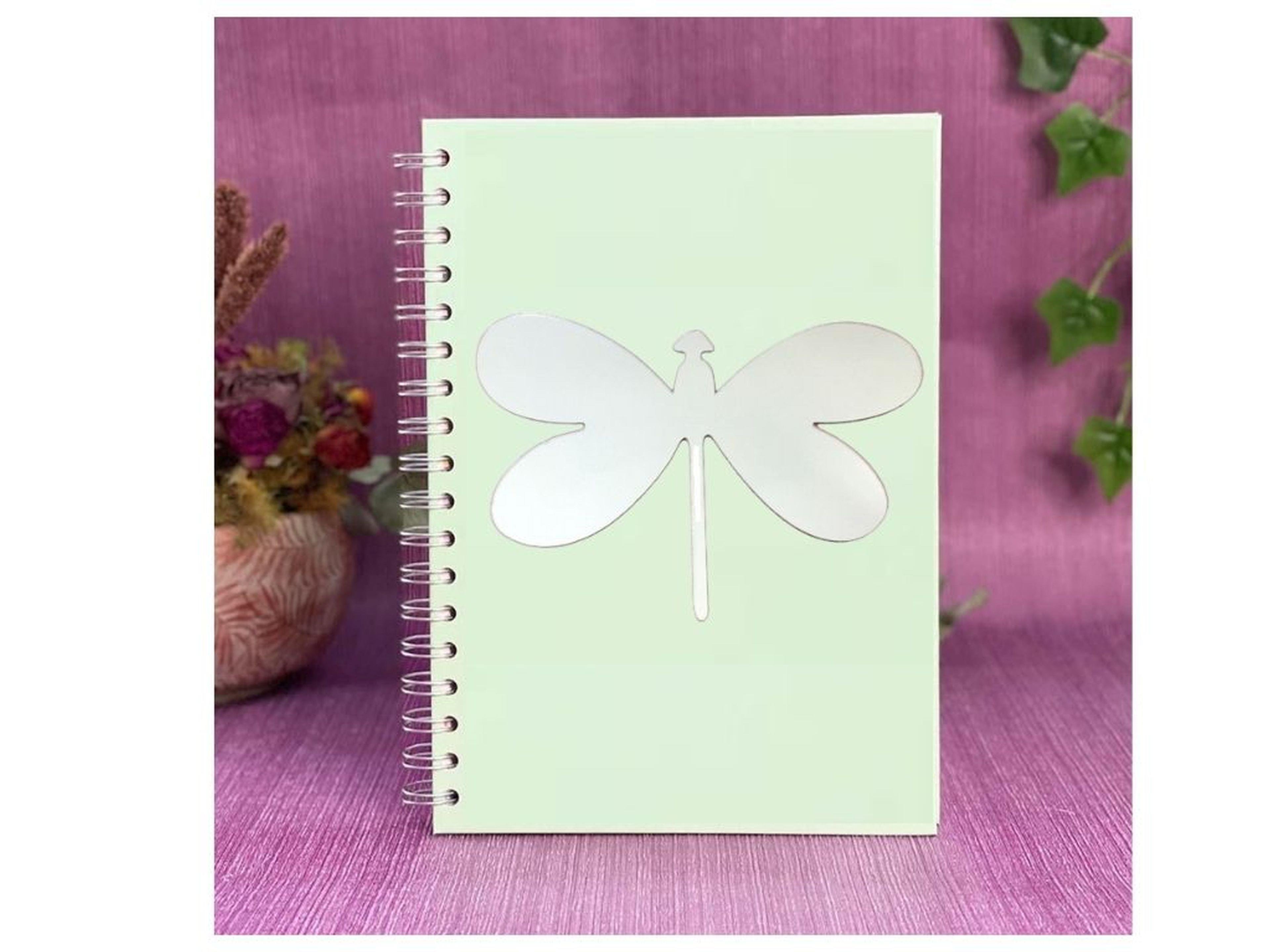 Defter Sticker,Laptop Sticker  Aynalı  Kelebek Şekilli 20X13X0,6Cm