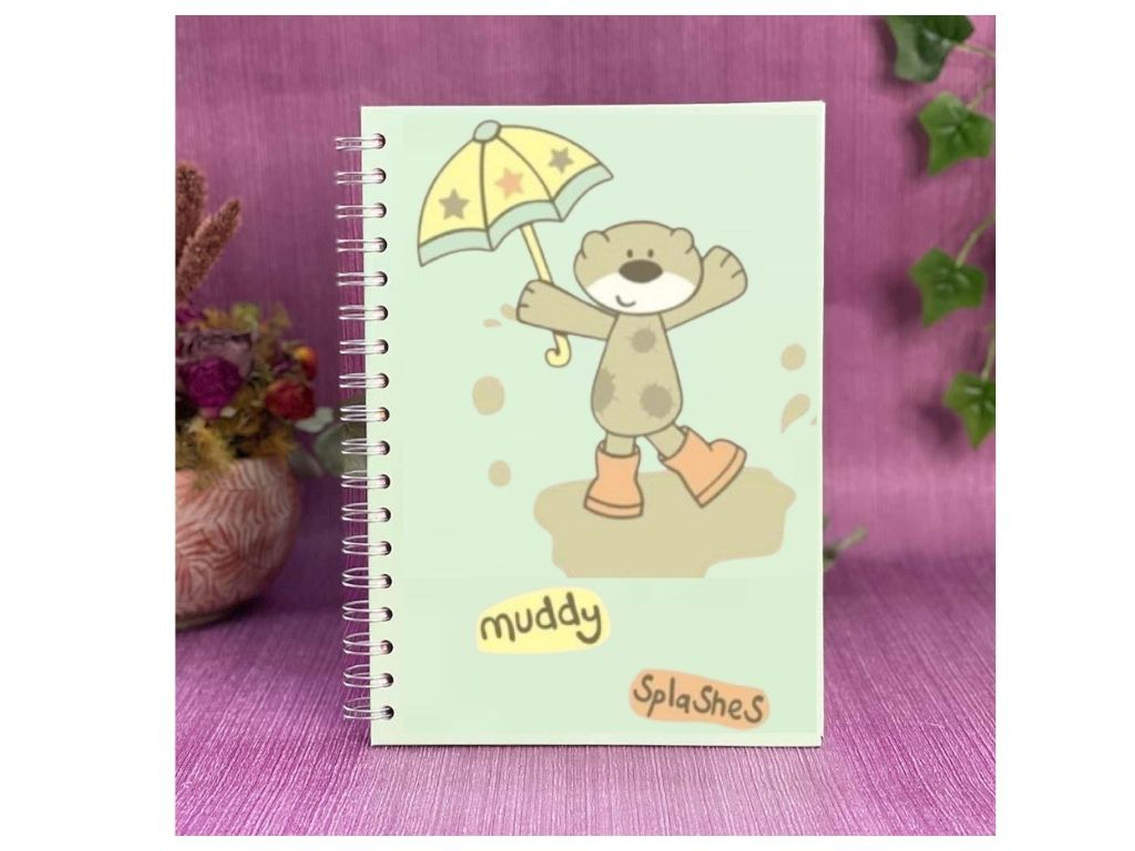 Defter Sticker,Laptop Sticker Sevimli Ayı Desenli Pvc 70X50X0,5Cm