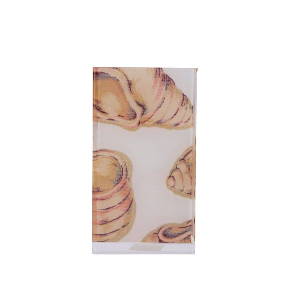 Diş Fırçalık ve macun kabı İstiridye 6x6x12cm 300ml