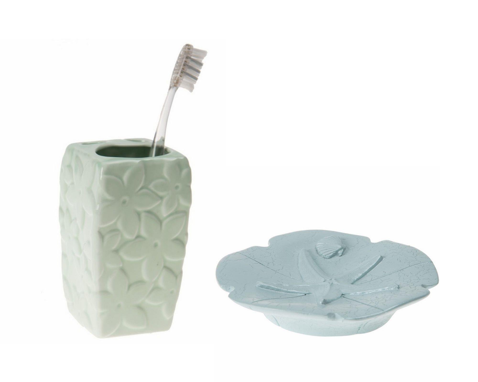 Diş Fırçalık Ve Sabunluk 2 Li Banyo Seti