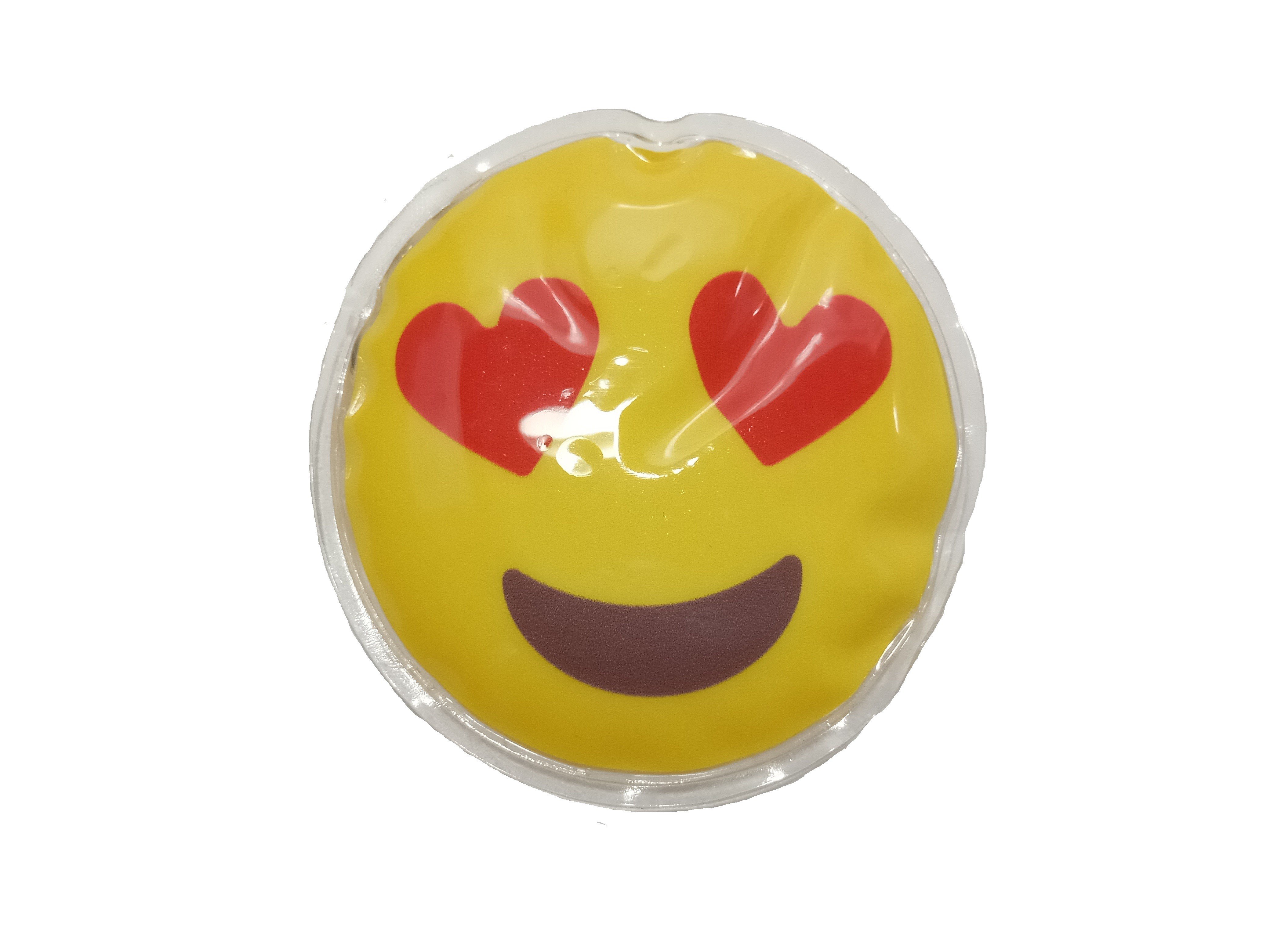 Kalp Emoji Cep Sobası El Isıtıcı,Sıcak Su Torbası Pvc  9Cm
