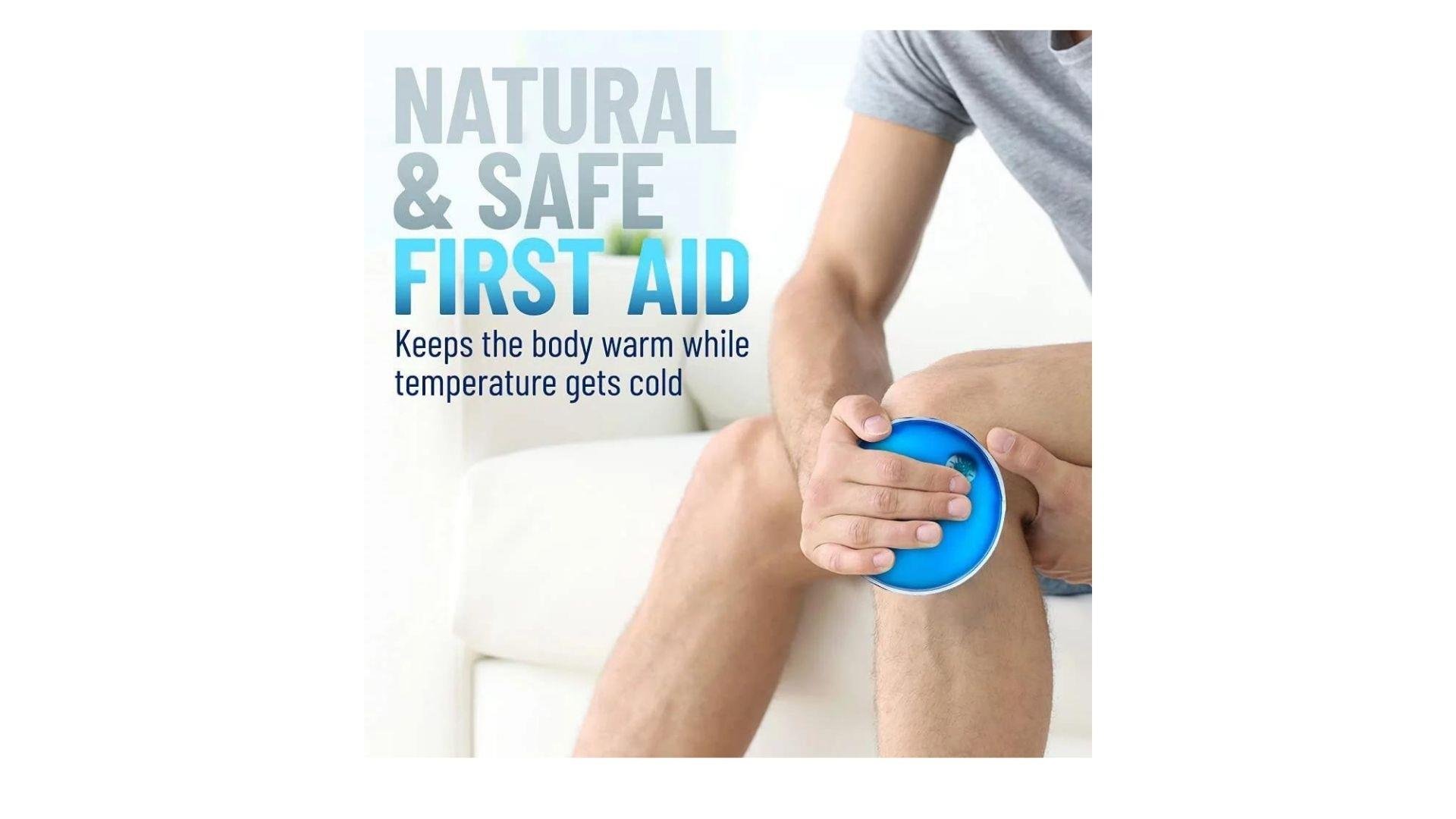 Kalp Geyik Cep Sobası,El Isıtıcı,İki Adet Sıcak Su Torbası Pvc Kırmızı 9Cm