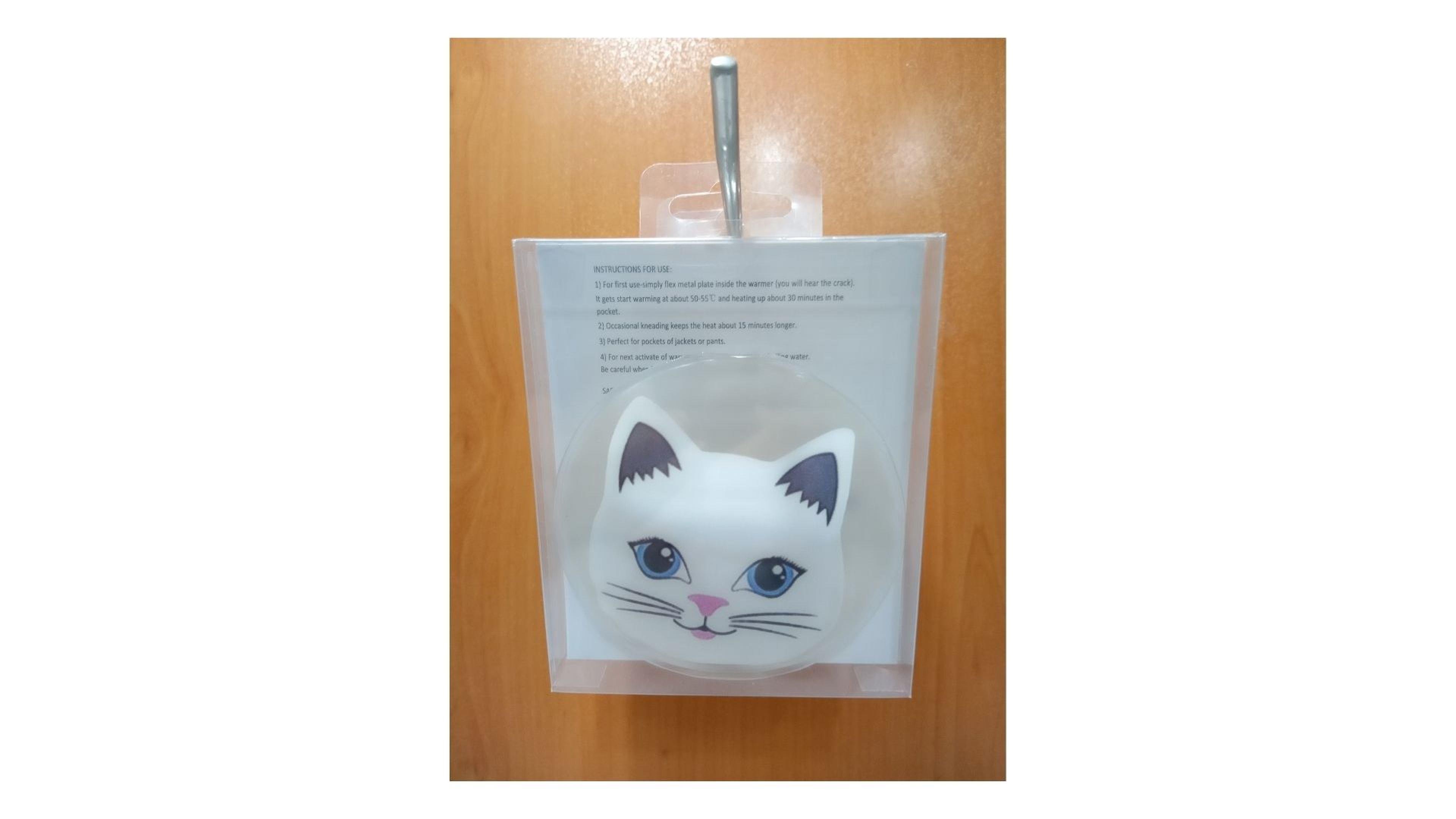 Kedi Cep Sobası,El Isıtıcı,2 Adet Sıcak Su Torbası Pvc  9Cm