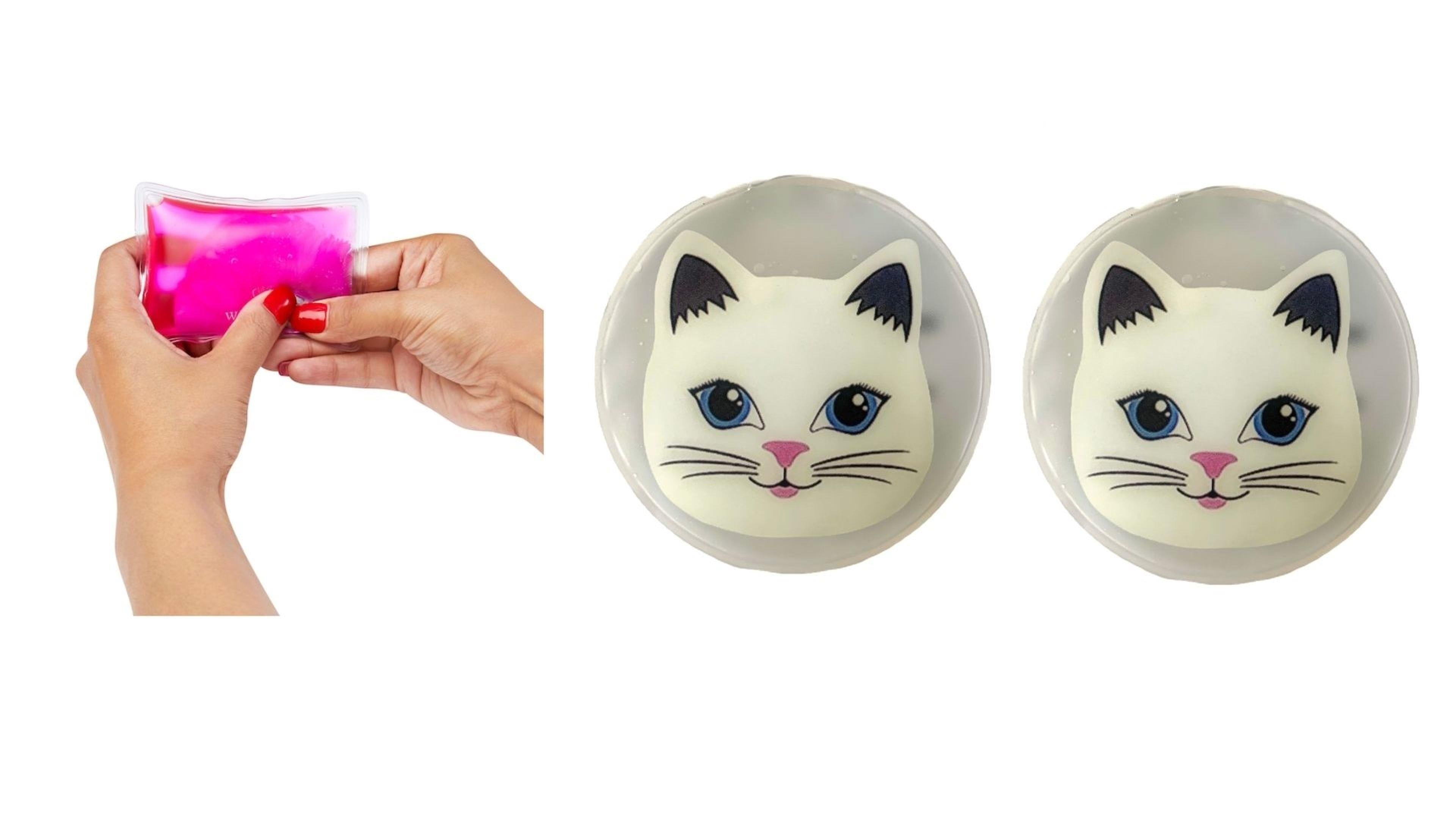 Kedi Cep Sobası,El Isıtıcı,2 Adet Sıcak Su Torbası Pvc  9Cm