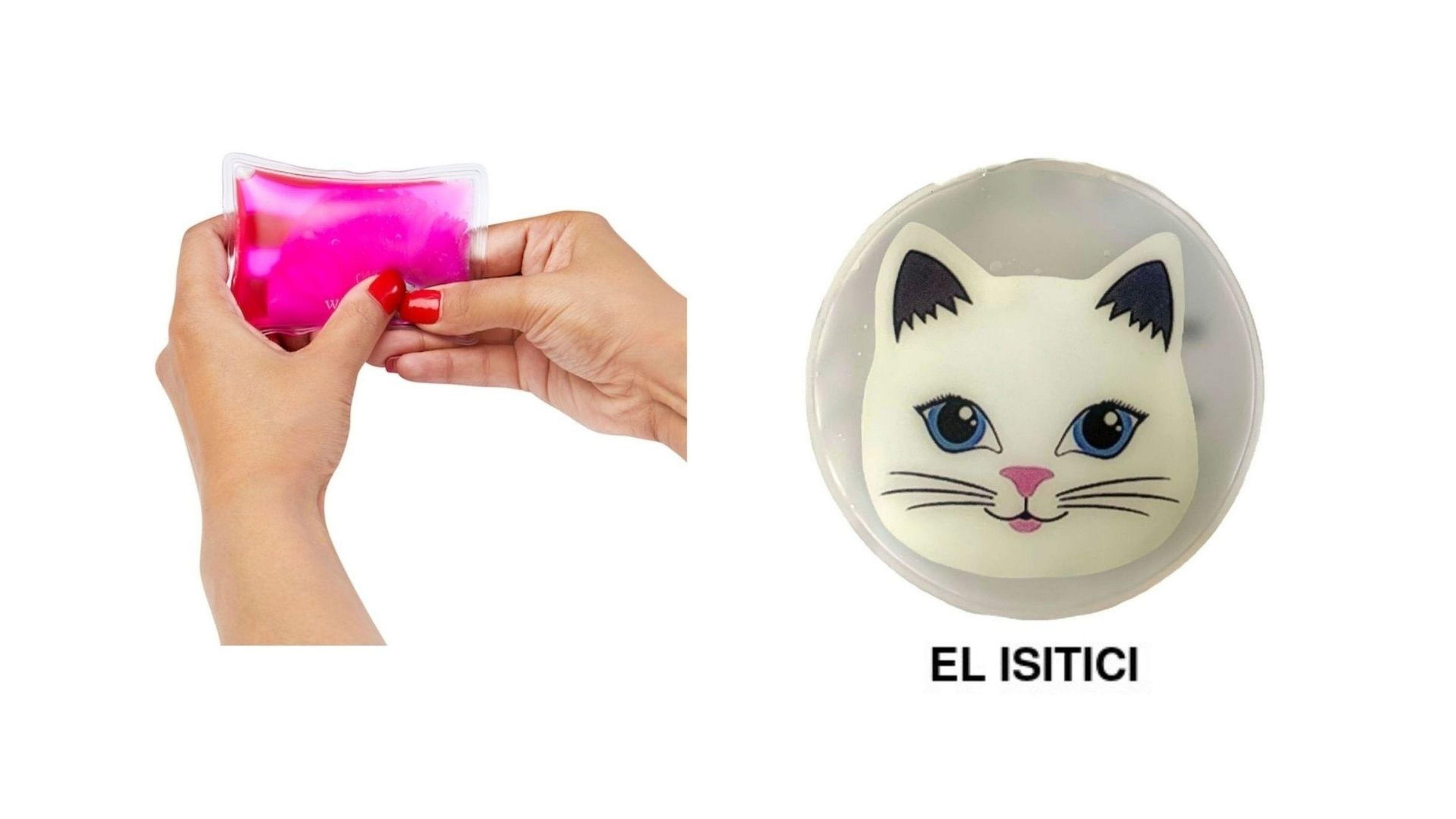 Kedi Cep Sobası,El Isıtıcı,Sıcak Su Torbası Pvc  9Cm