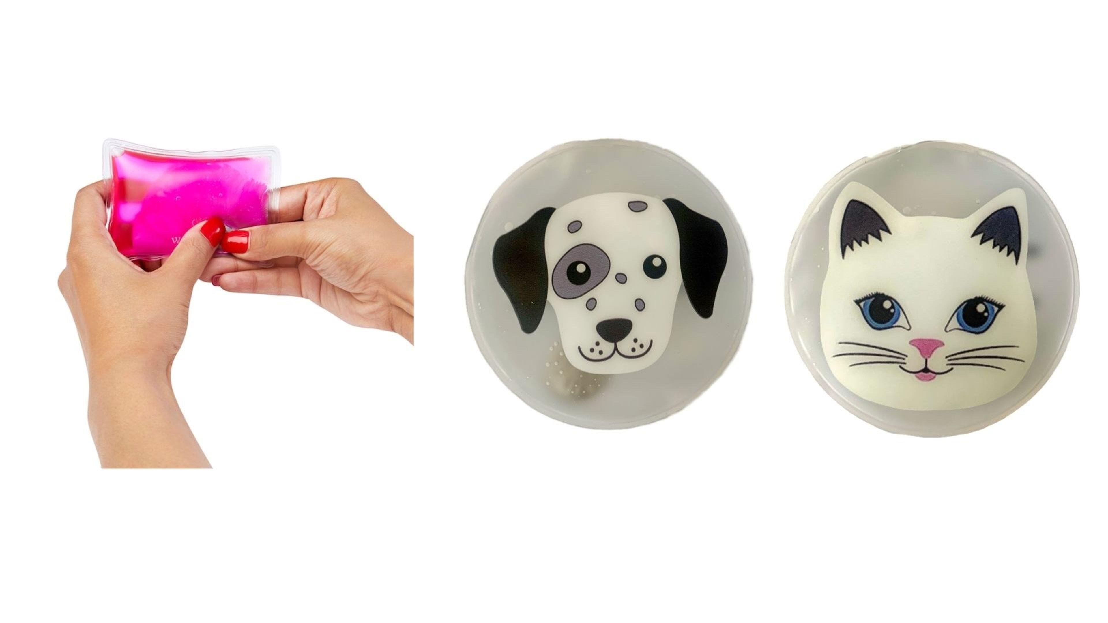 Kedi Ve Köpek Cep Sobası,El Isıtıcı,2 Adet Sıcak Su Torbası Pvc  9Cm