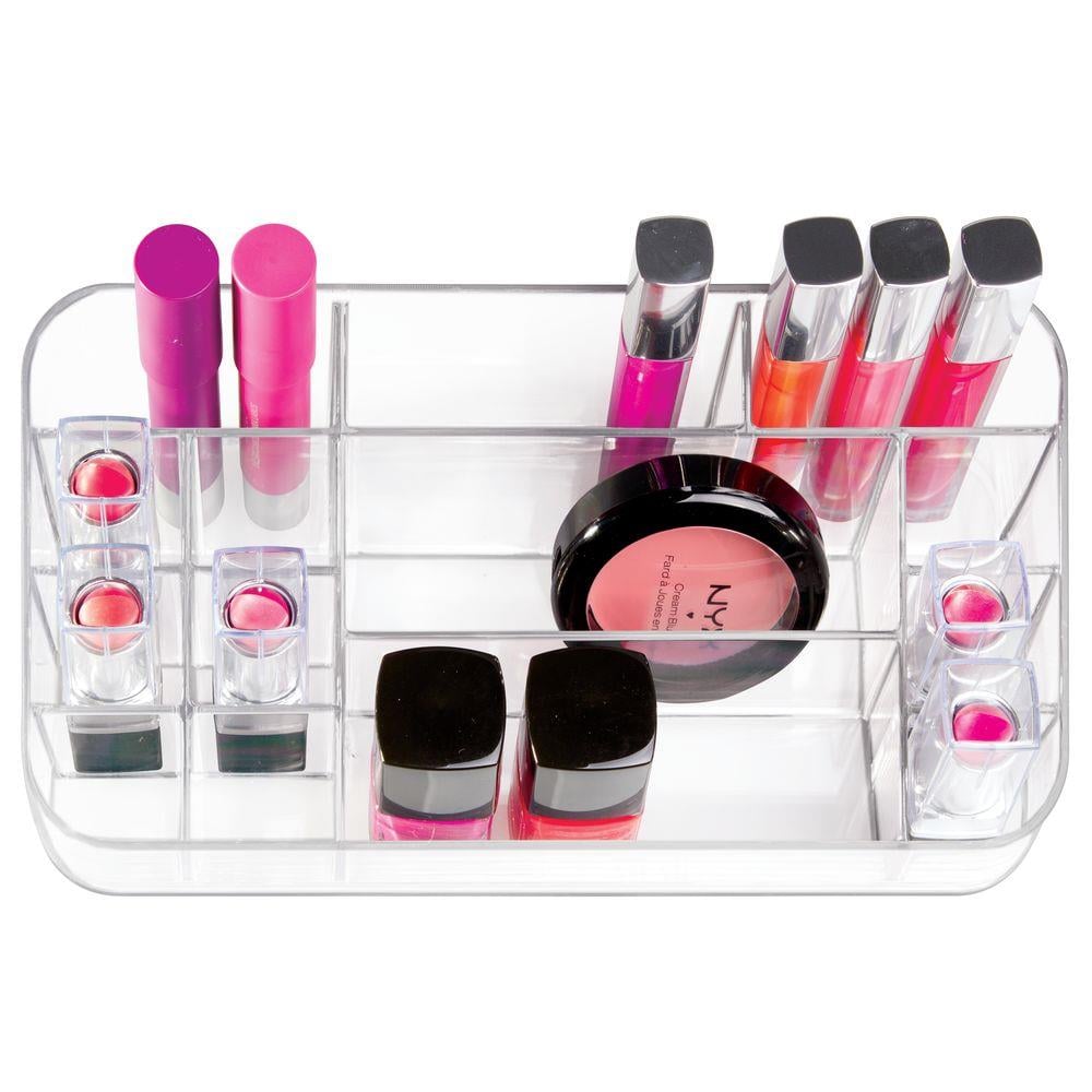 Kozmetik,Makyaj  Organizer Çok Bölmeli Şeffaf 22X11X8Cm