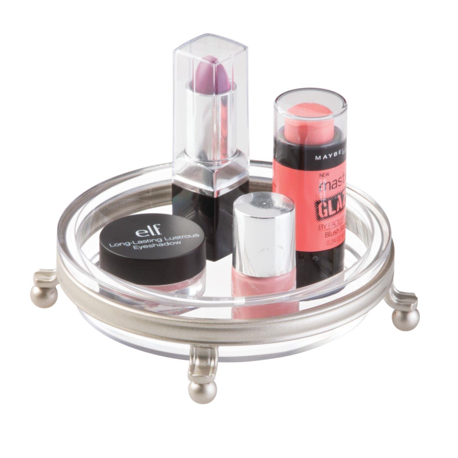 Kozmetik,Makyaj Organizer Yuvarlak Düzenleyici 11X11X3Cm