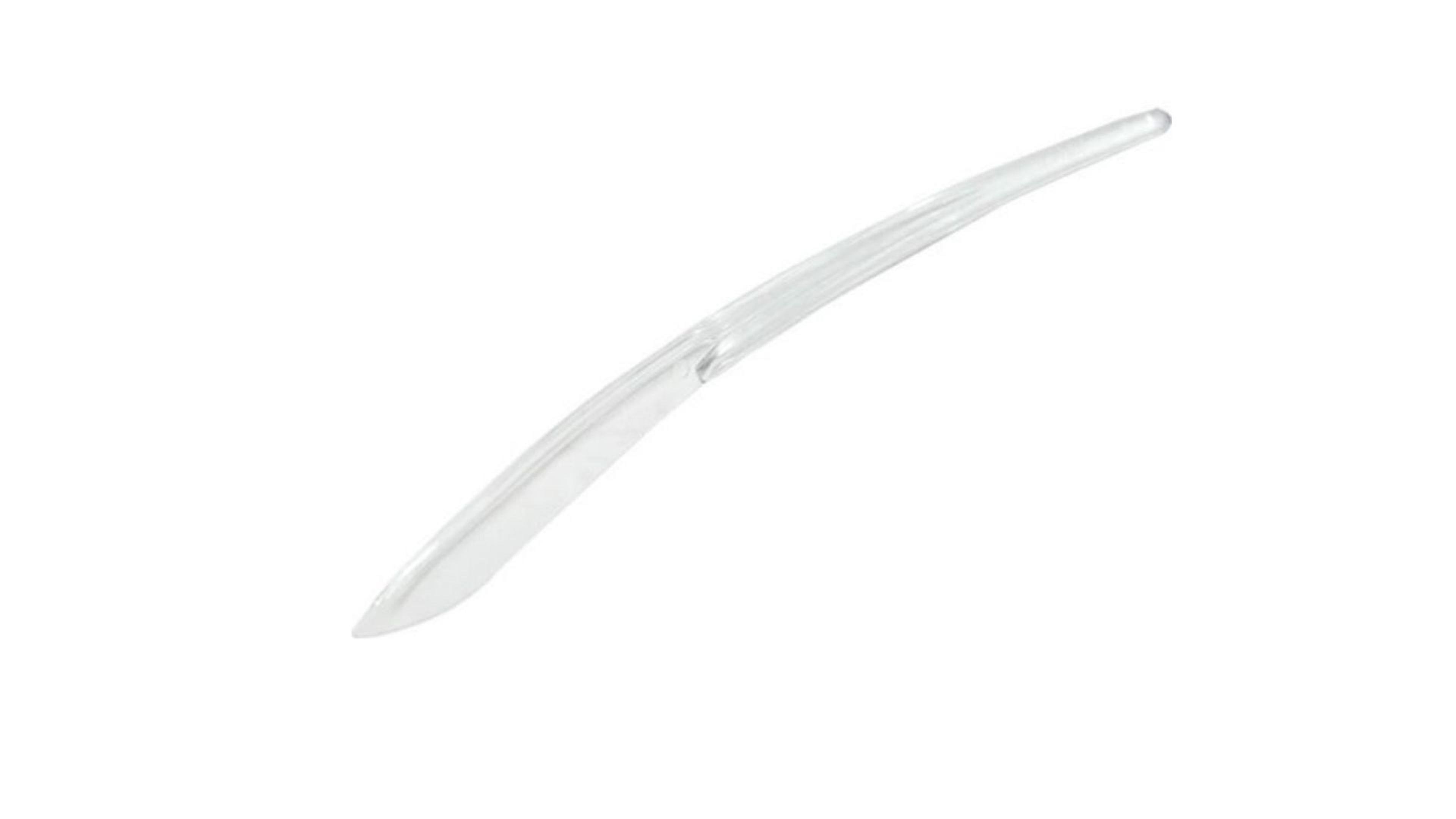 Plastik Bıçak 12 Adet 18Cm Tekrar Kullanılabilir Parti,Düğün Yemek Kaşık