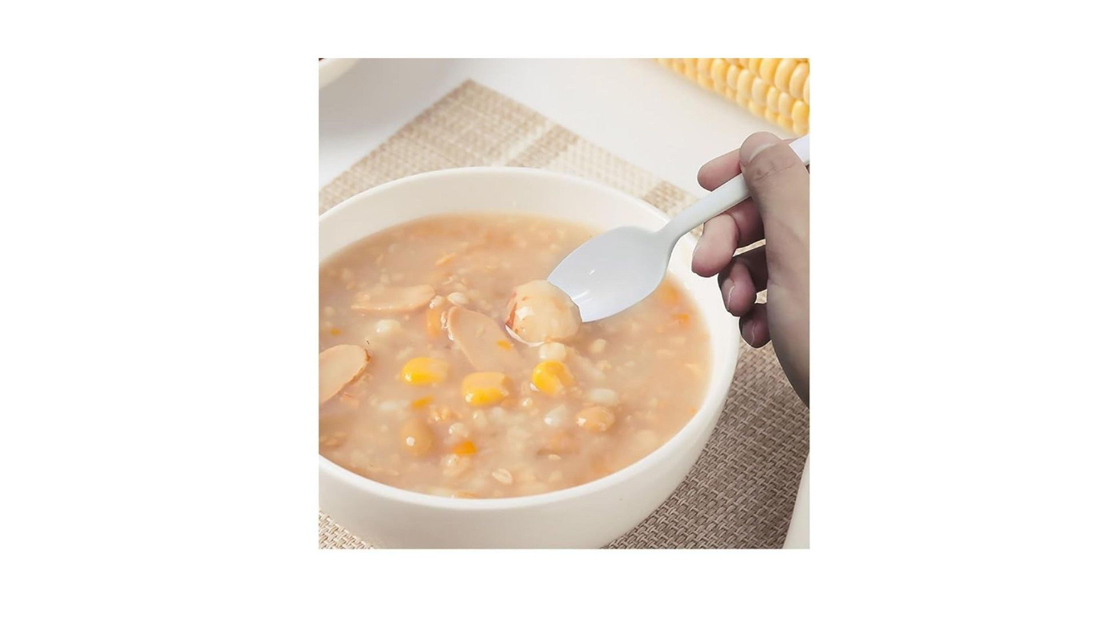 Plastik Kaşık 20 Adet 16Cm Tekrar Kullanılabilir Parti,Düğün Yemek Kaşık