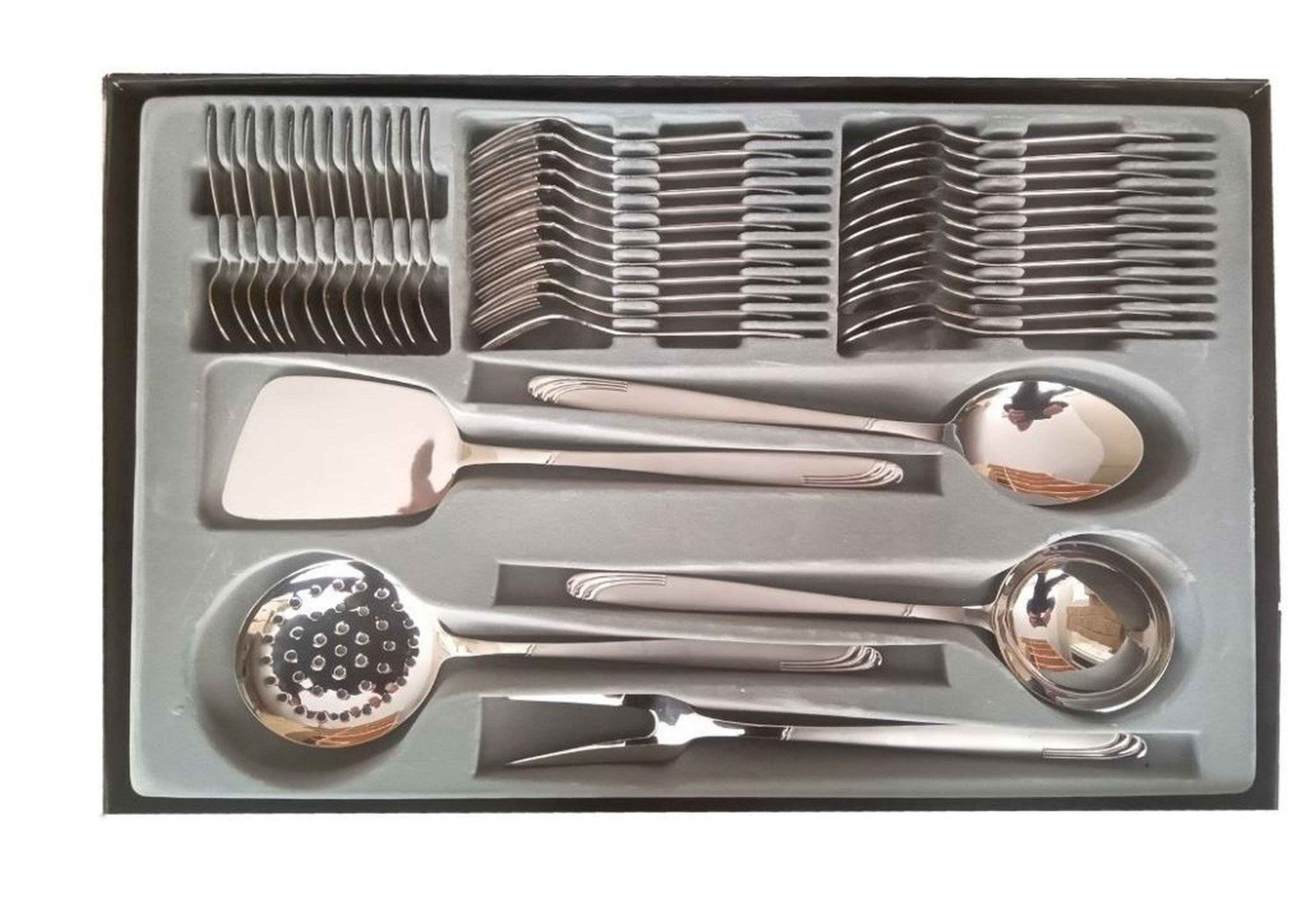 Schafer Cutlery 89 Parça Çatal,Kaşık,Bıçak,Kepçe Seti Özel Kutusunda