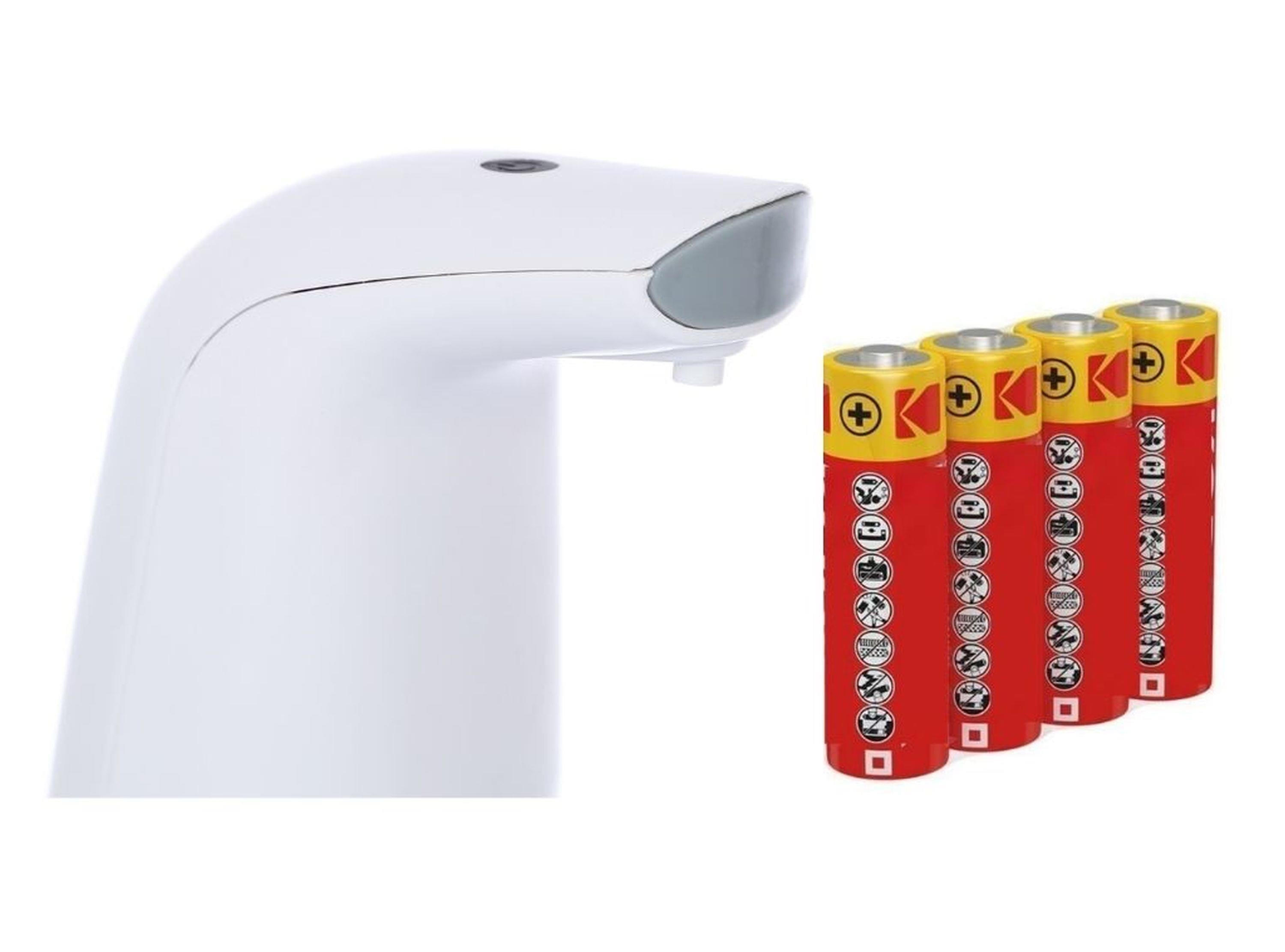 Sensorlu Usb Kablolu Sıvı Sabunluk Kopuk Verici,Piller Dahil 21X5X10Cm 300Ml Banyo Seti  