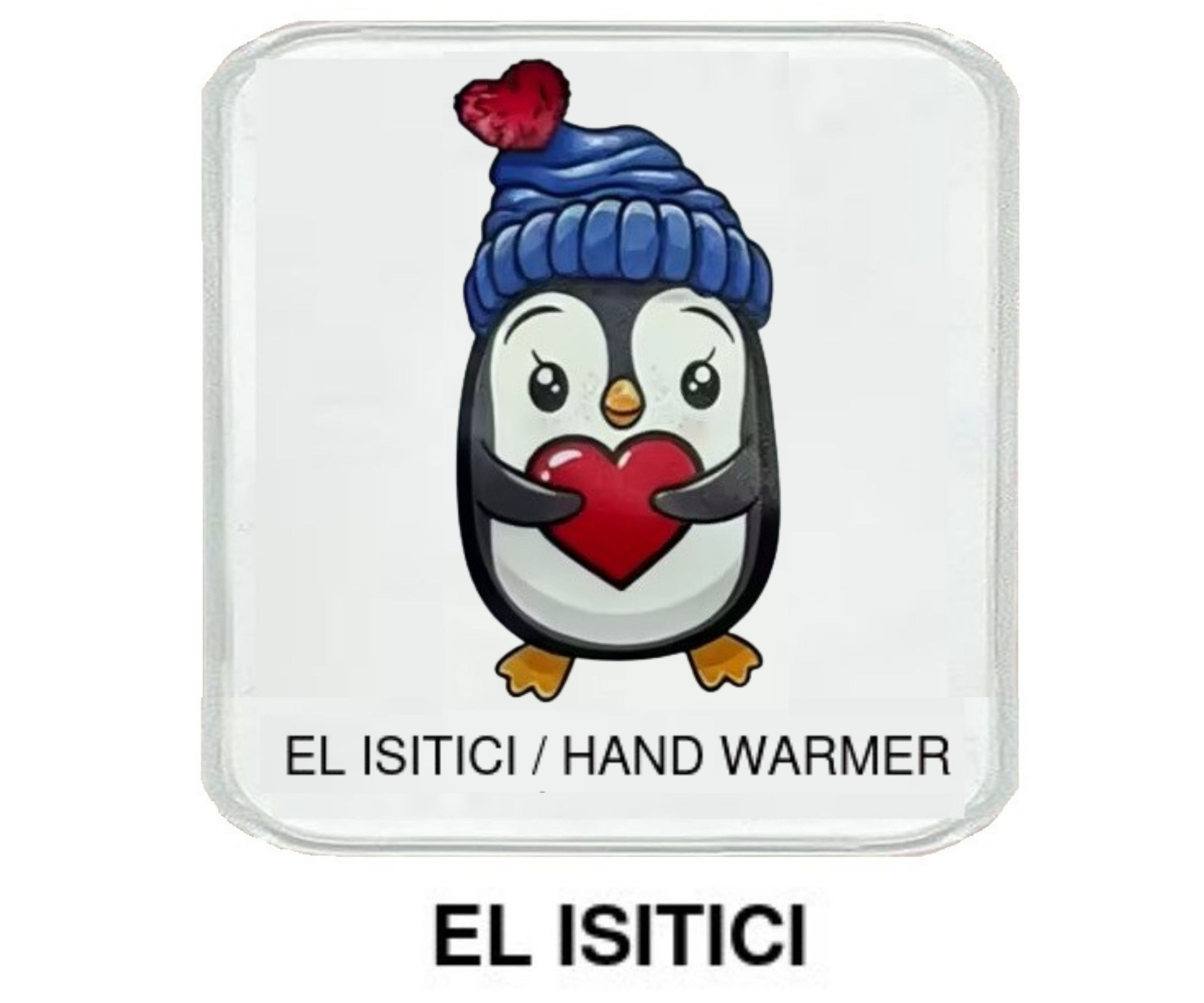 Sıa Penguen Cep Sobası,El Isıtıcı,Sıcak Su Torbası Pvc  10X9,5Cm