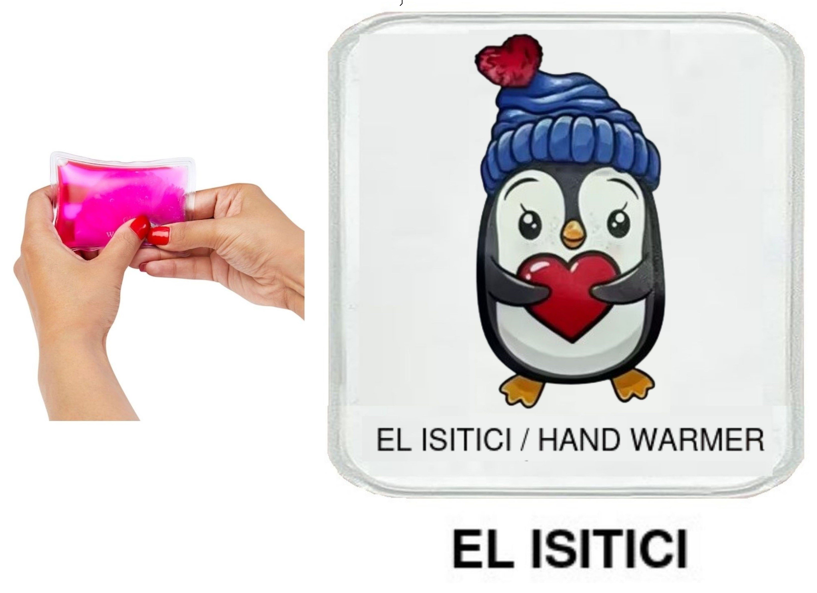 Sıa Penguen Cep Sobası,El Isıtıcı,Sıcak Su Torbası Pvc  10X9,5Cm