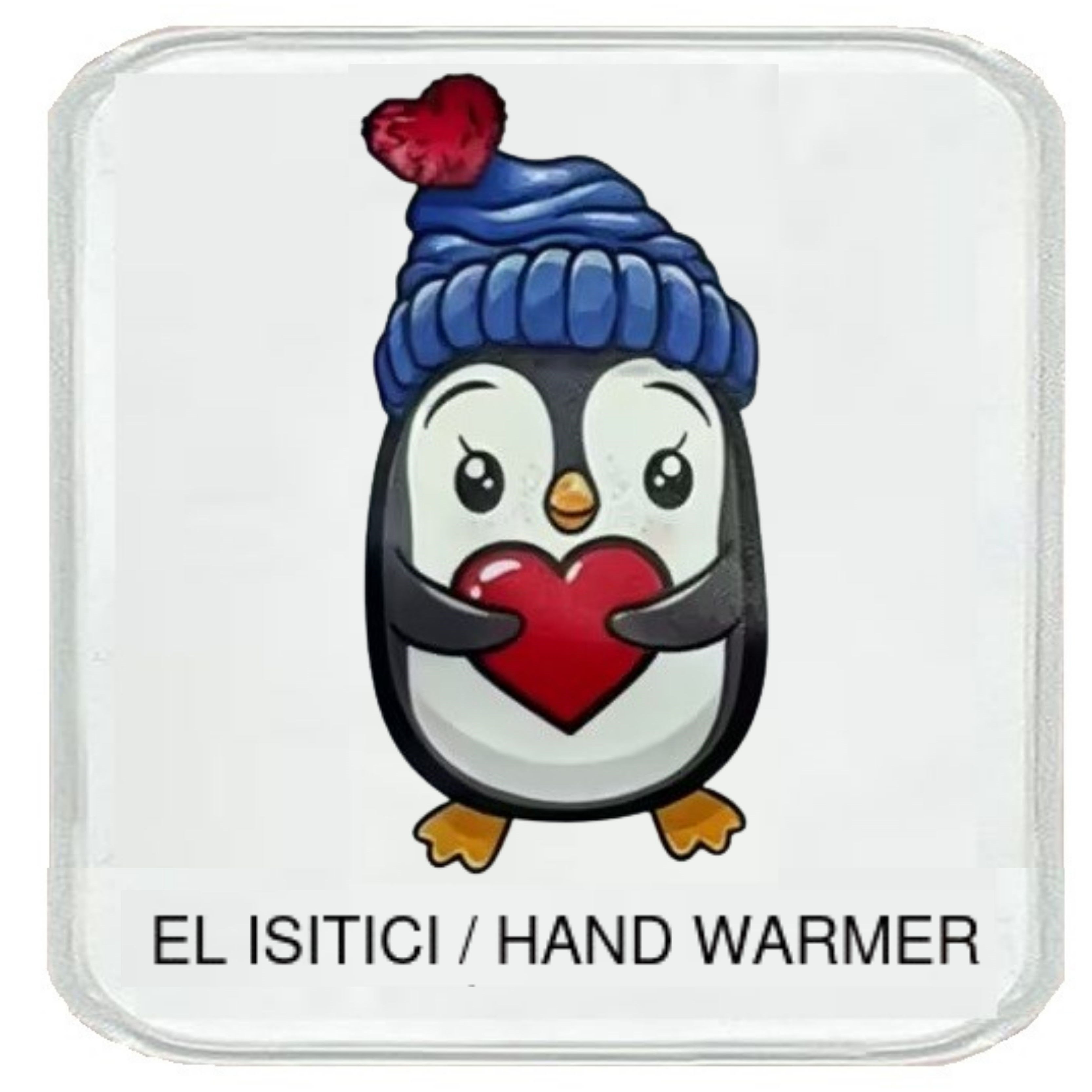 Sıa Penguen Cep Sobası,El Isıtıcı,Sıcak Su Torbası Pvc  10X9,5Cm