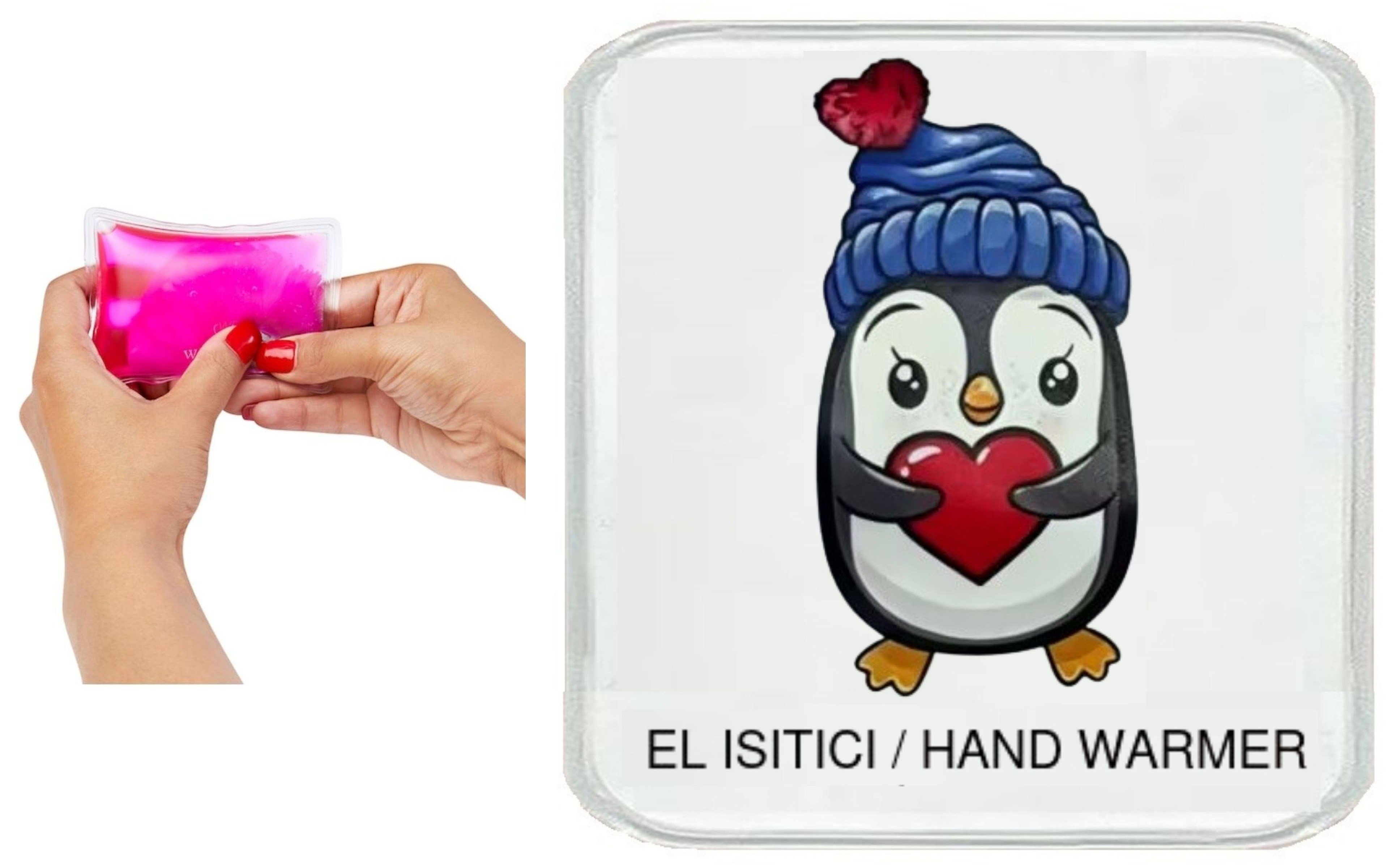 Sıa Penguen Cep Sobası,El Isıtıcı,Sıcak Su Torbası Pvc  10X9,5Cm