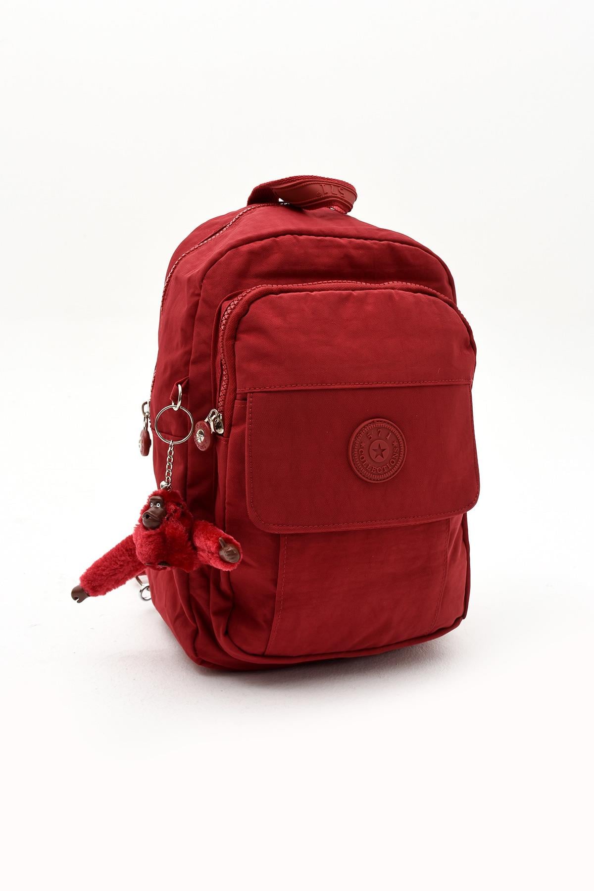 Hem Sırt Hem Göğüs Genç Spor Bodybag Çantası Kırmızı (Model: 571-8D) 