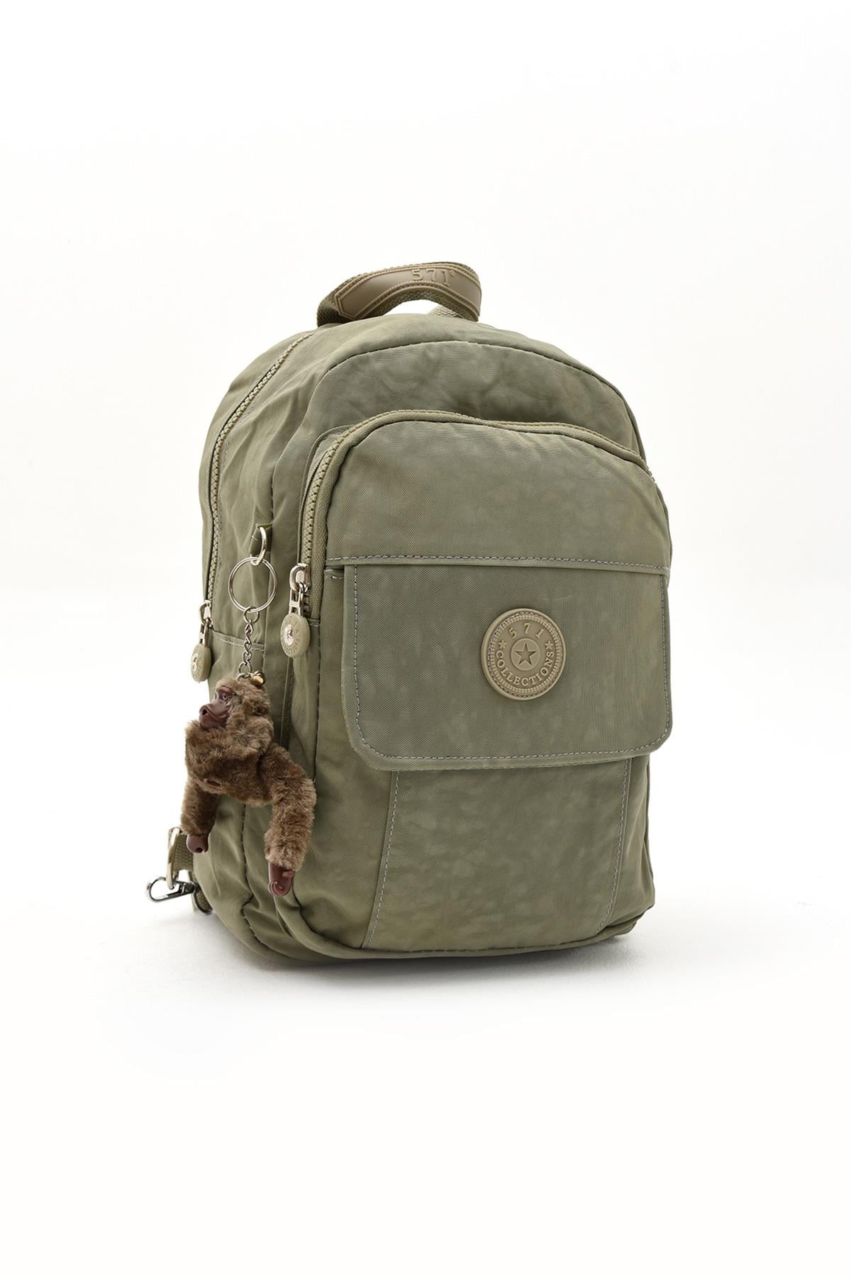 Hem Sırt Hem Göğüs Genç Spor Bodybag Çantası Vizon (Model: 571-8D) 