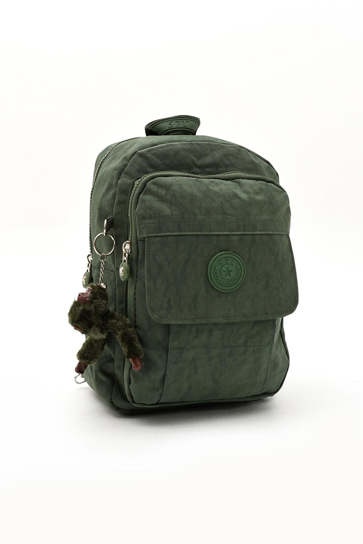 Hem Sırt Hem Göğüs Genç Spor Bodybag Çantası Yeşil (Model: 571-8D) 