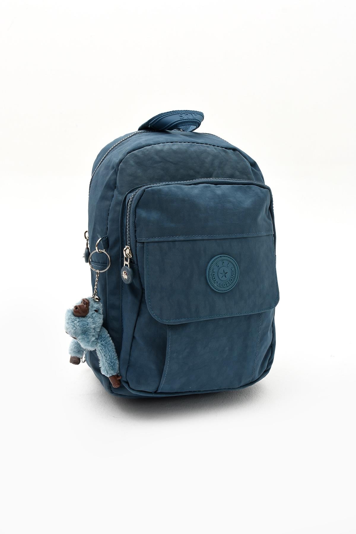 Hem Sırt Hem Göğüs Genç Spor Bodybag Çantası Mavi (Model: 571-8D) 