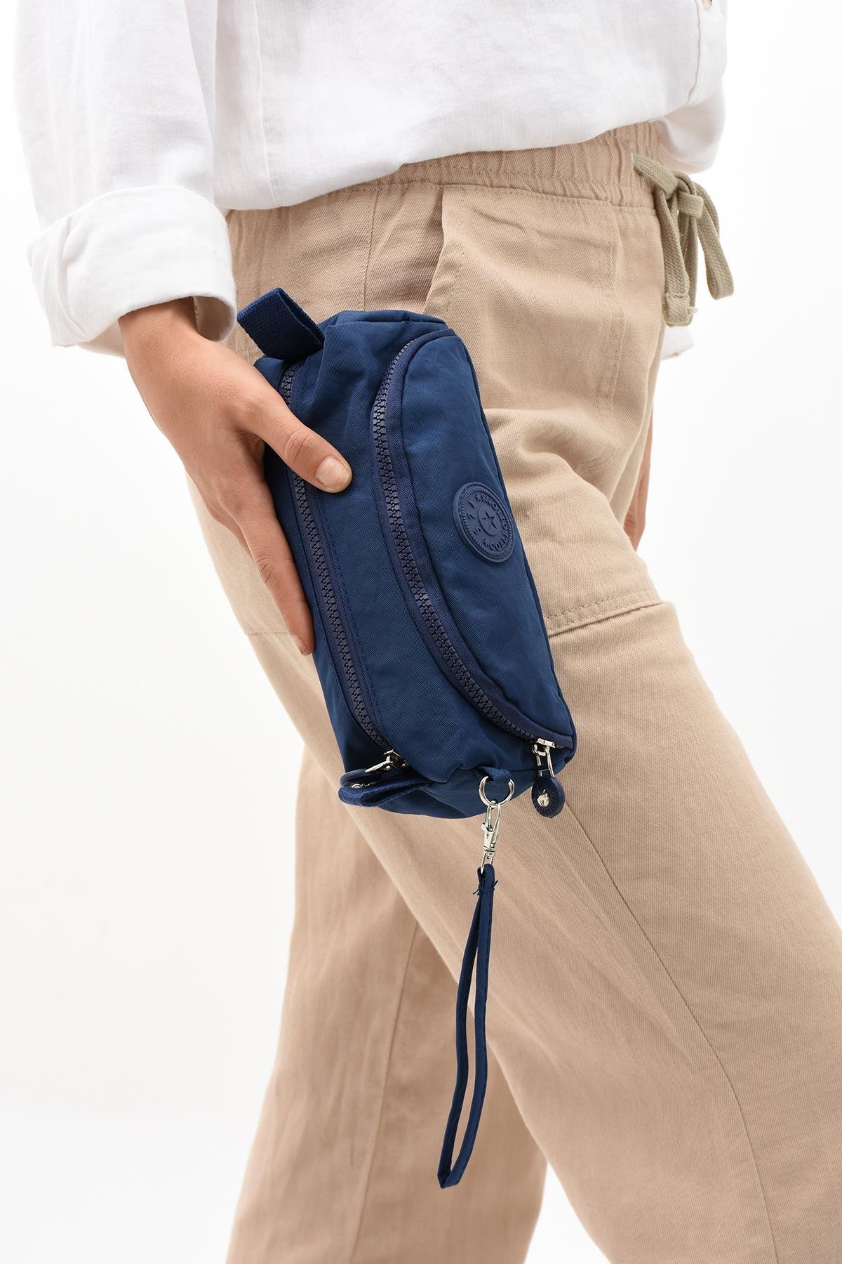 İki Bölmeli Kalemlik (Yıkanabilir ve Su Geçirmez, Makyaj Çantası ) Laci (Model: 571-15J)