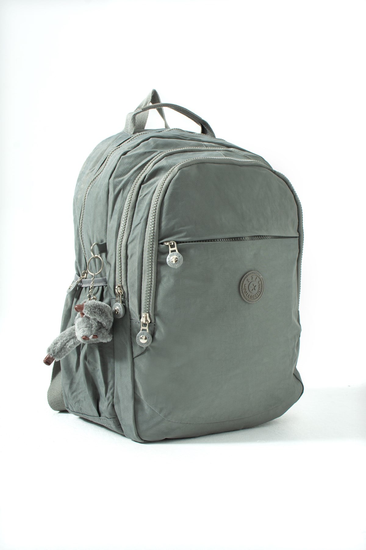571-3KUltra Hafif Çok Cepli Orta Boy Sırt Çantası Gri Model: (571-3K)