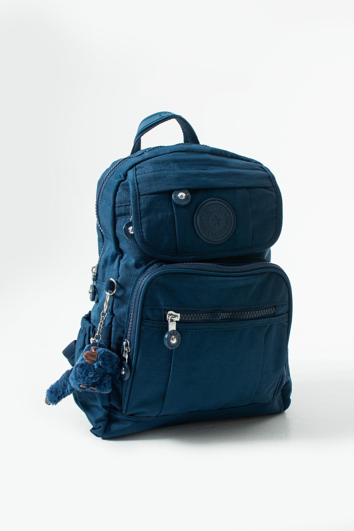571-4IUltra Hafif Çok Cepli Orta Boy Sırt Çantası Unisex Lacivert (Model: 571-4I)