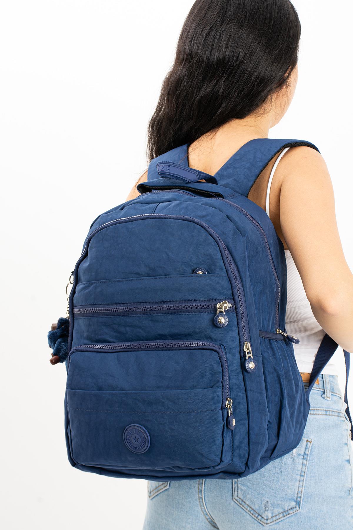 Ultra Hafif Çok Cepli Orta Boy Sırt Çantası Unisex Laci (Model: 571-3E) 