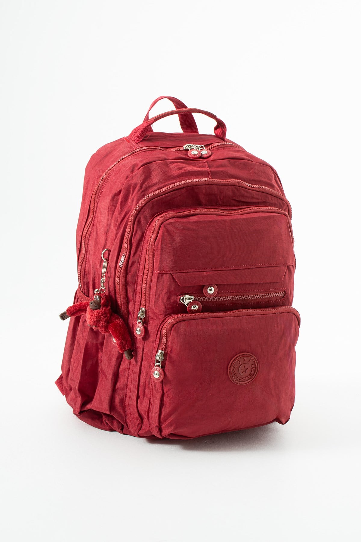 571-2FUltra Hafif Çok Cepli Su Geçirmez Sırt Çantası Unisex Kırmızı (Model: 571-2F)