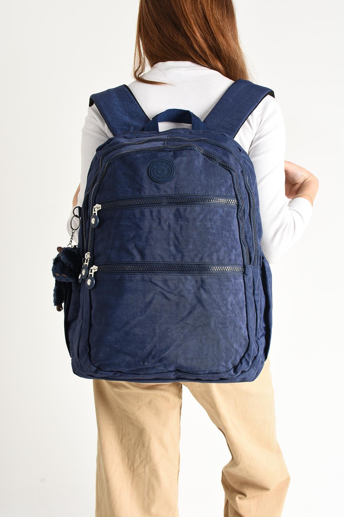 Ultra Hafif Çok Cepli Su Geçirmez Sırt Çantası Unisex Laci (Model: 571-2G) 