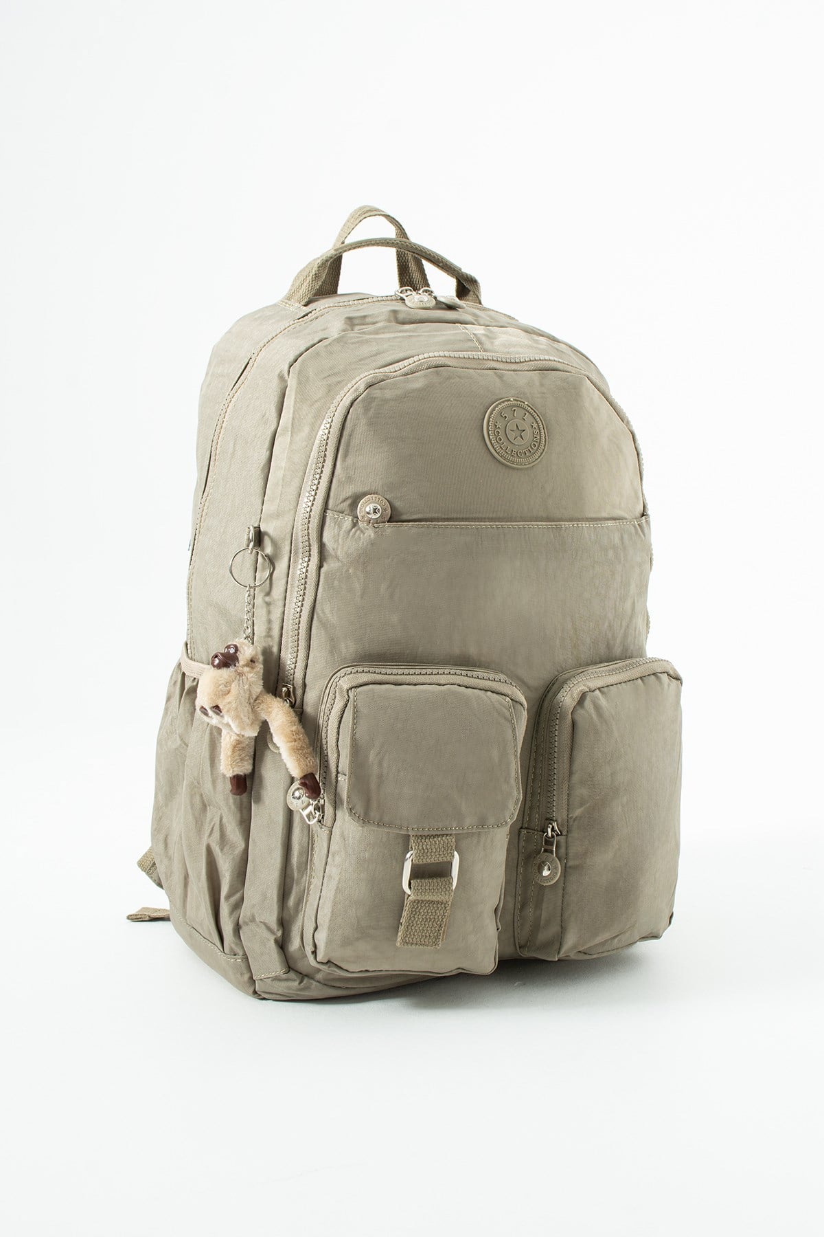 571-1AUltra Hafif Çok Cepli Su Geçirmez Sırt Çantası Unisex Vizon (Model: 571-1A)