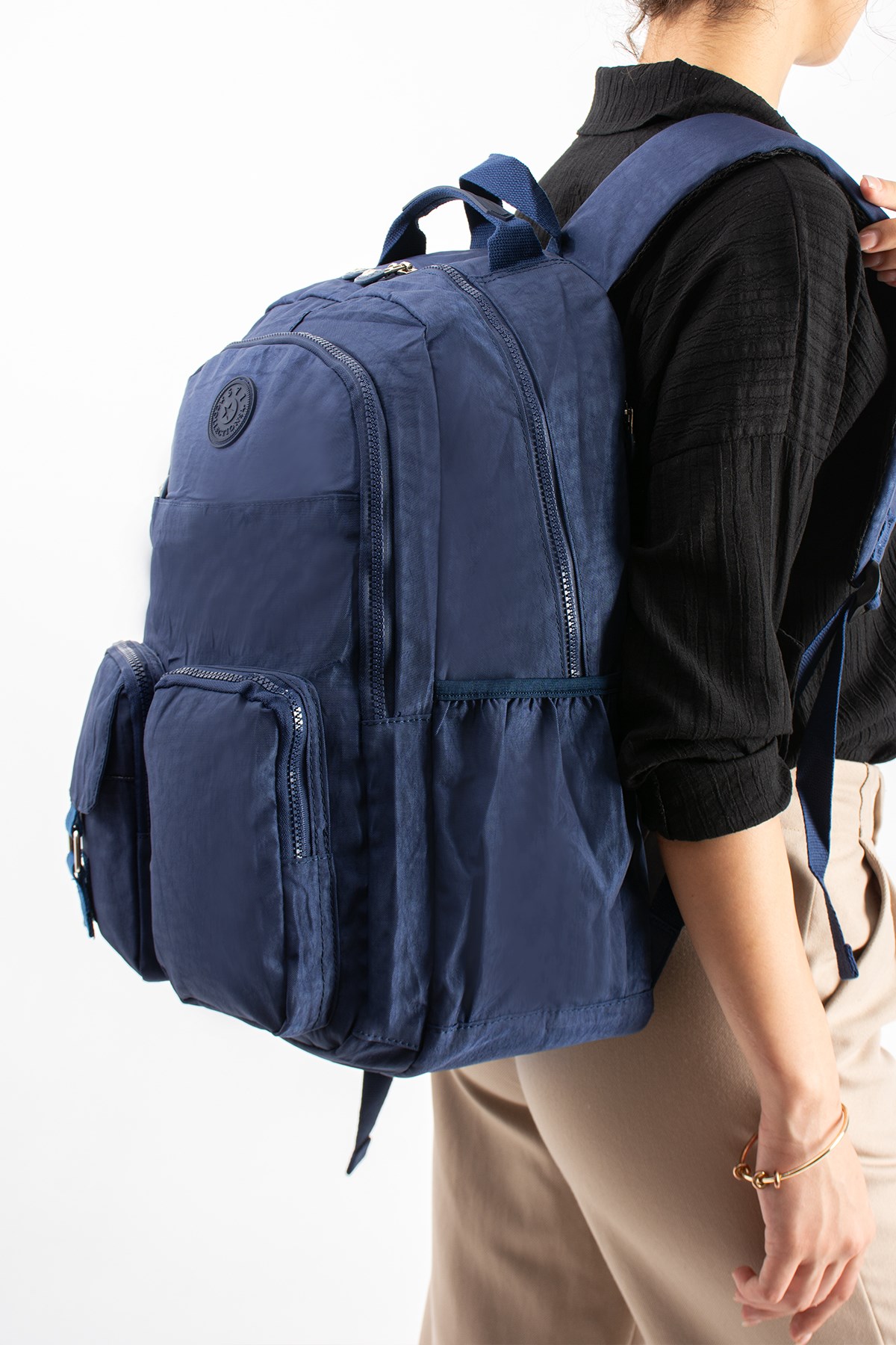 571-1AUltra Hafif Çok Cepli Su Geçirmez Sırt Çantası Unisex Laci (Model: 571-1A)