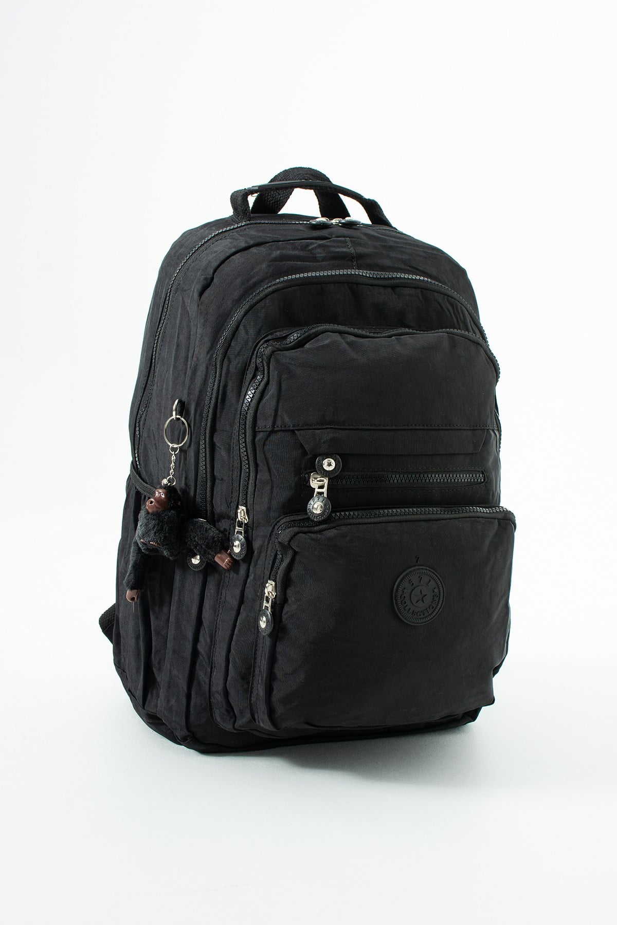 571-2FUltra Hafif Çok Cepli Su Geçirmez Sırt Çantası Unisex Siyah (Model: 571-2F)