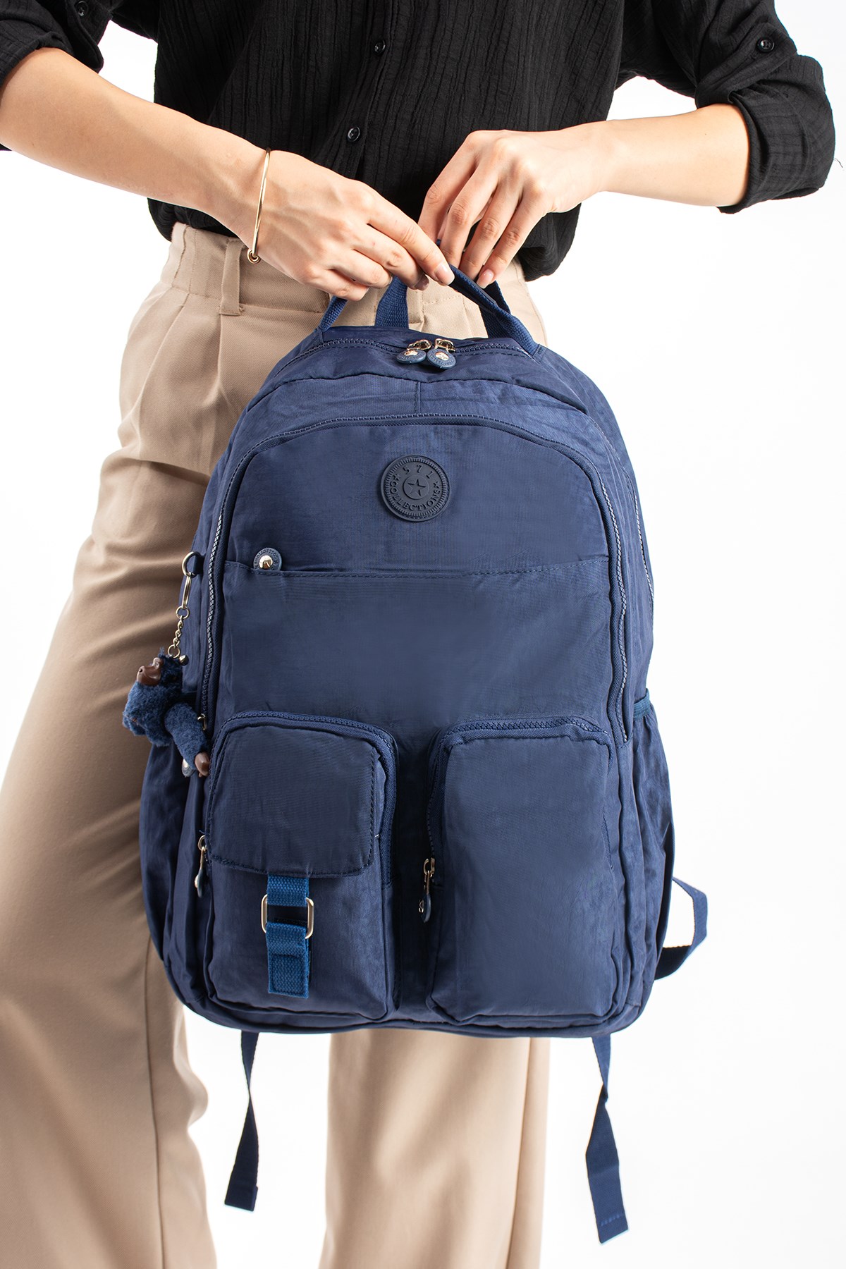 571-1AUltra Hafif Çok Cepli Su Geçirmez Sırt Çantası Unisex Laci (Model: 571-1A)