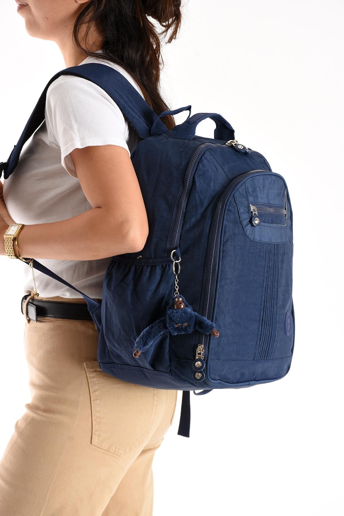 Ultra Hafif Orta Boy Sırt Çantası Çok Cepli Laci (Model: 571-3P)